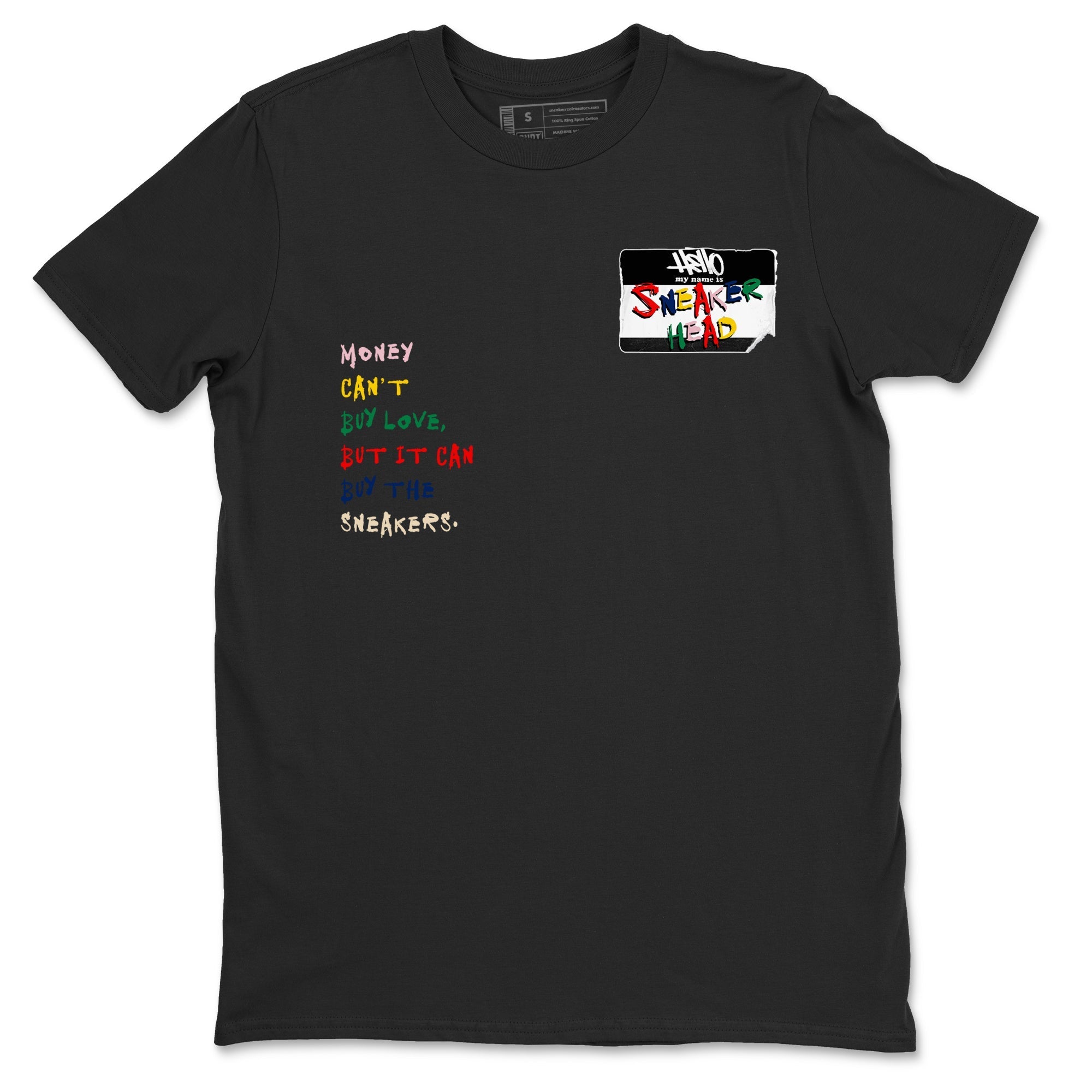 snkmatch Badge snkmatch Tees - Air Force 3 Blue Void and Tour Yellow