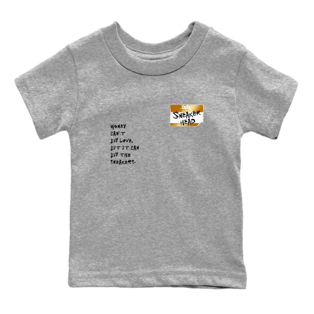 snkmatch Badge snkmatch Tees Kids - Air Jordan 1 Black Metallic Gold