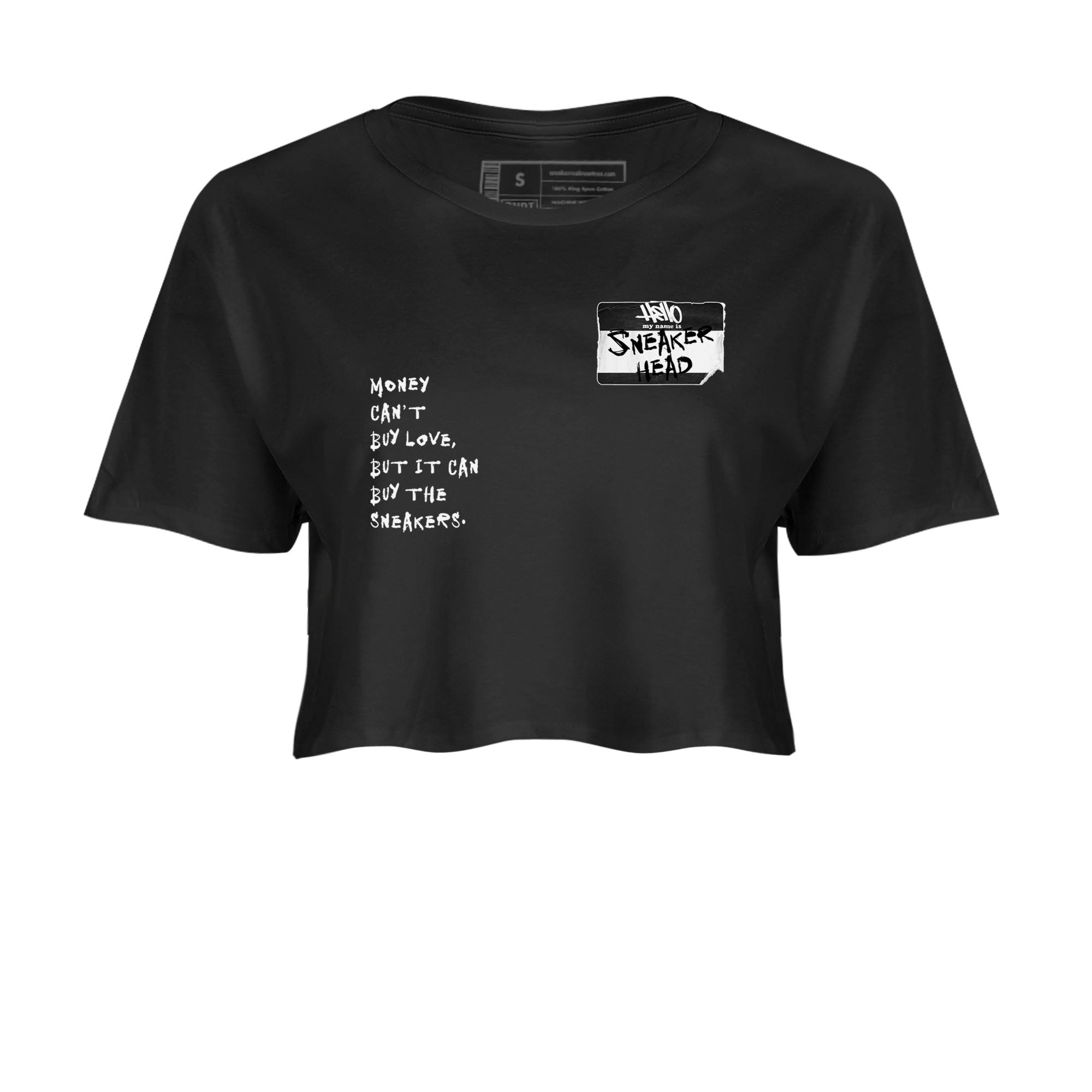 snkmatch Badge snkmatch Women's Top - Air Jordan 1 Black White