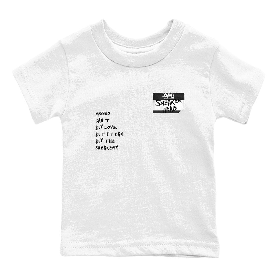 snkmatch Badge snkmatch Tees Kids - Air Jordan 1 Black White