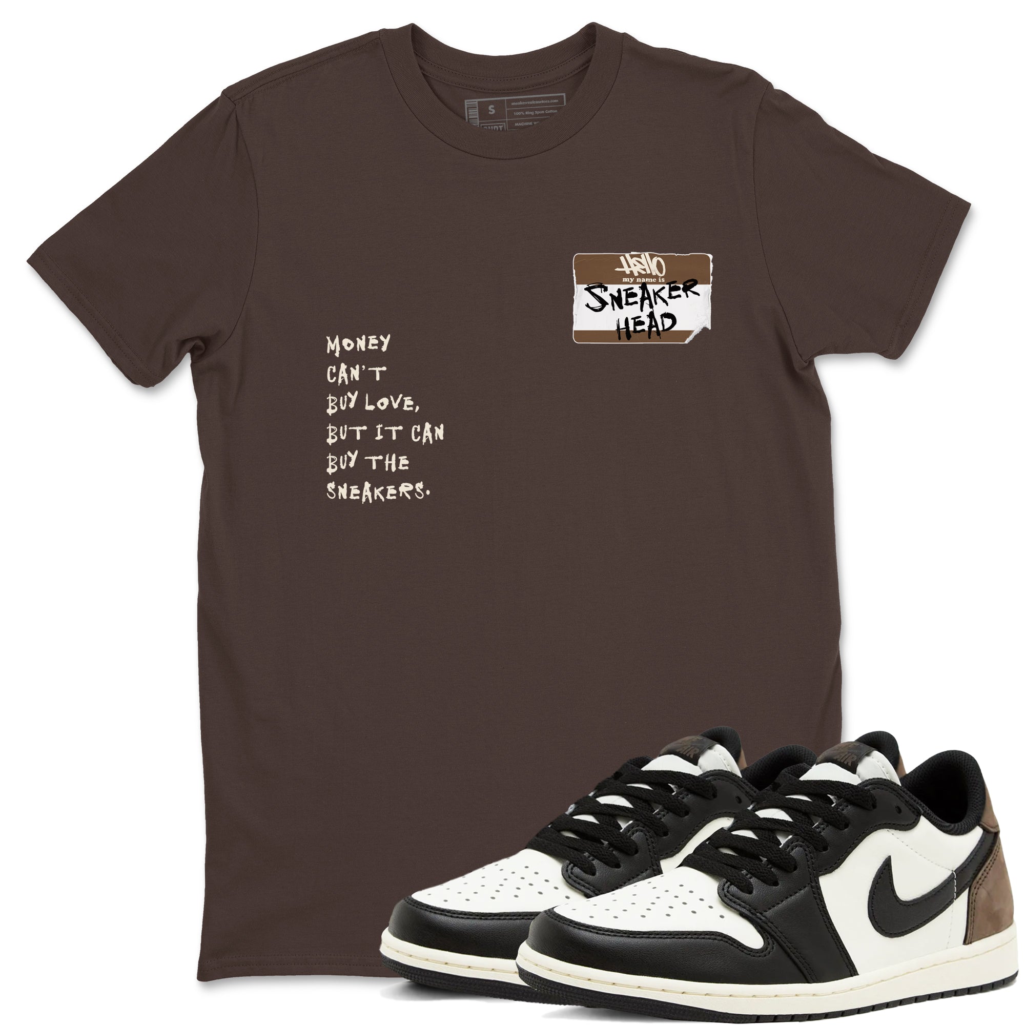 snkmatch Badge snkmatch Tees - Air Jordan 1 Mocha