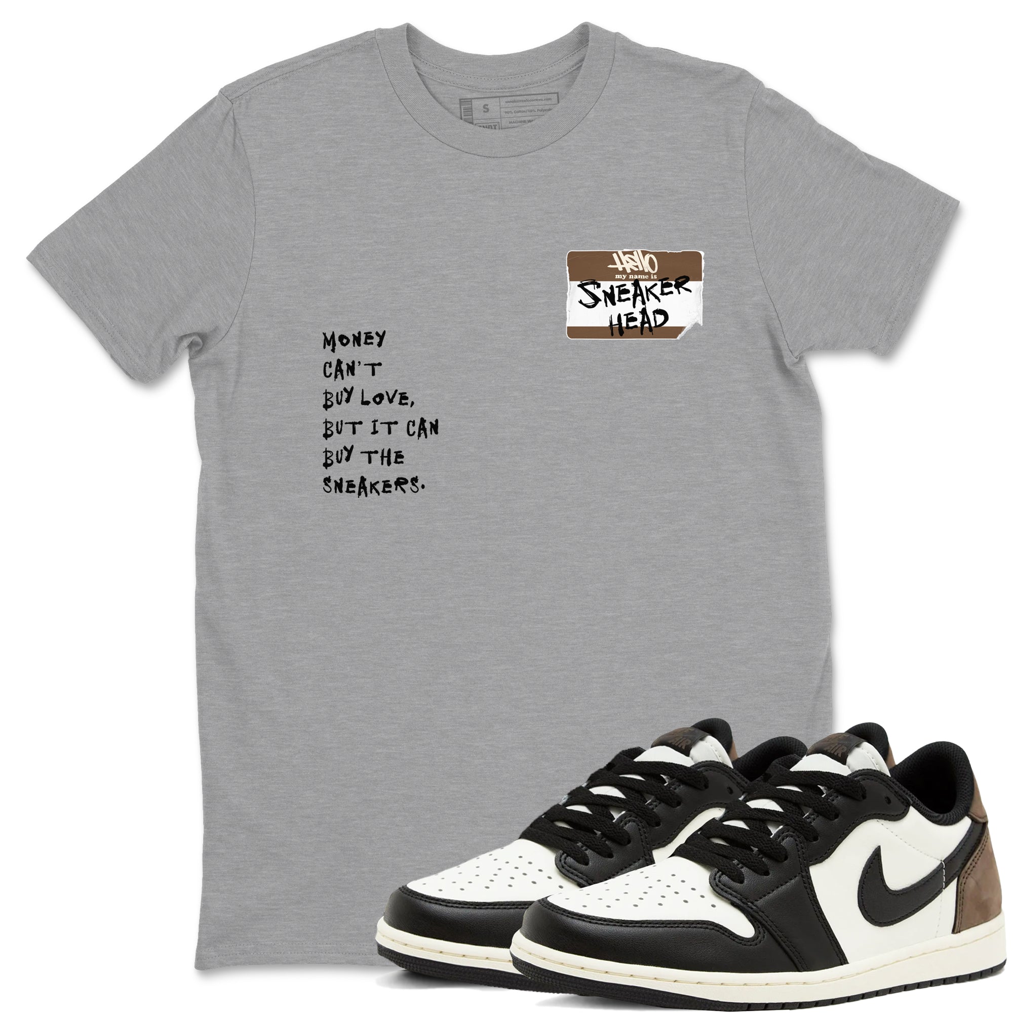 snkmatch Badge snkmatch Tees - Air Jordan 1 Mocha