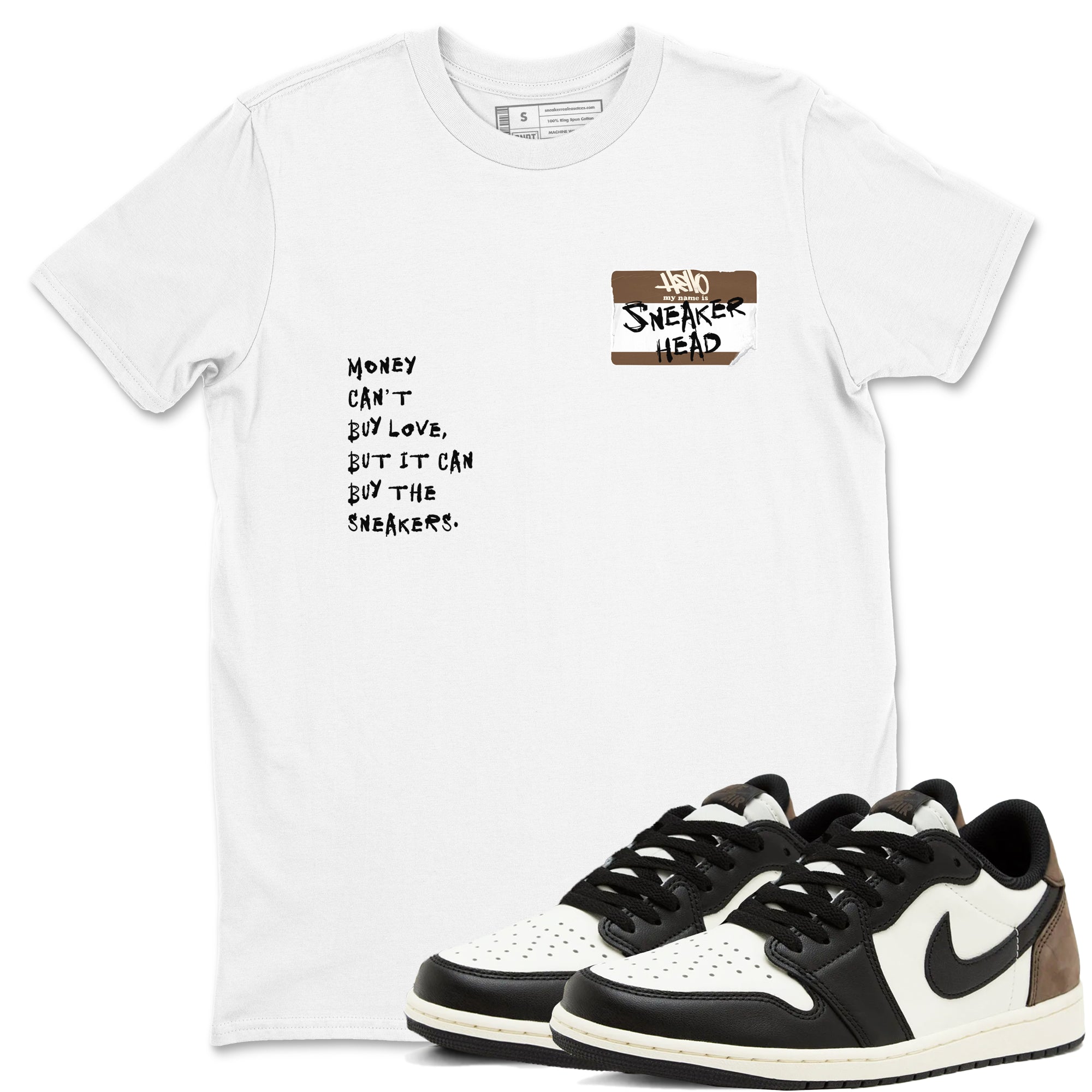 snkmatch Badge snkmatch Tees - Air Jordan 1 Mocha