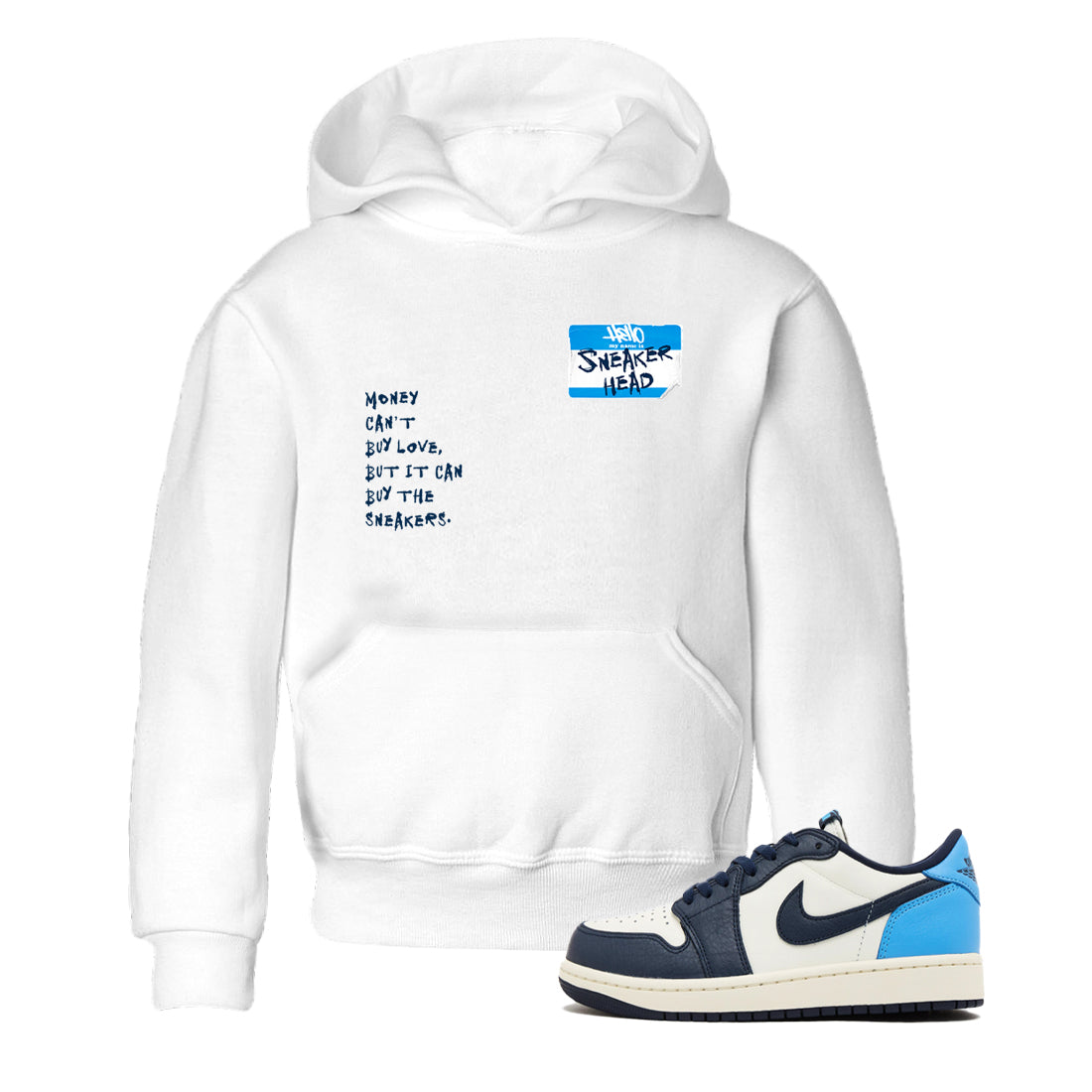 snkmatch Badge snkmatch Tees Kids - Air Jordan 1 Obsidian