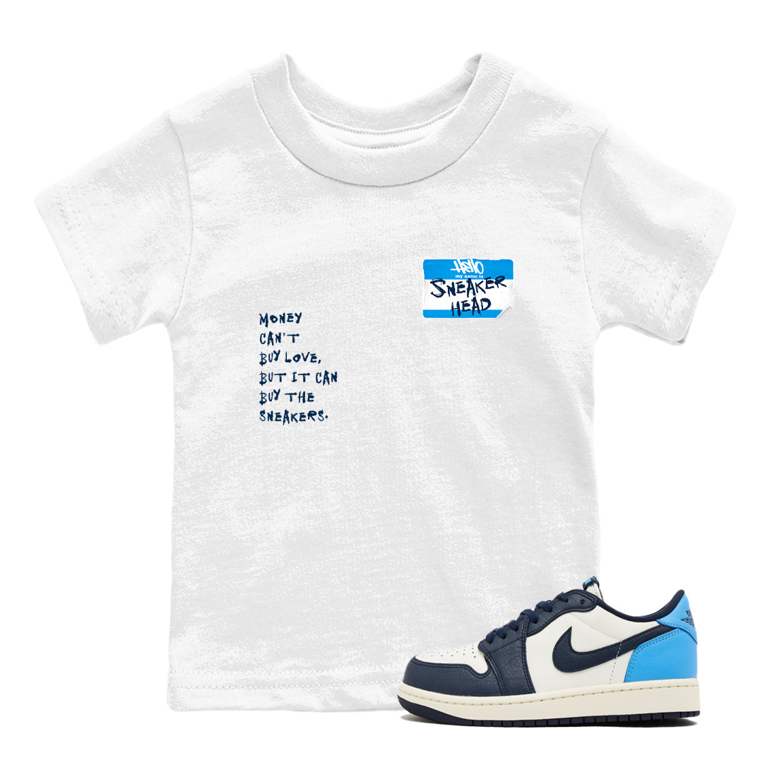 snkmatch Badge snkmatch Tees Kids - Air Jordan 1 Obsidian