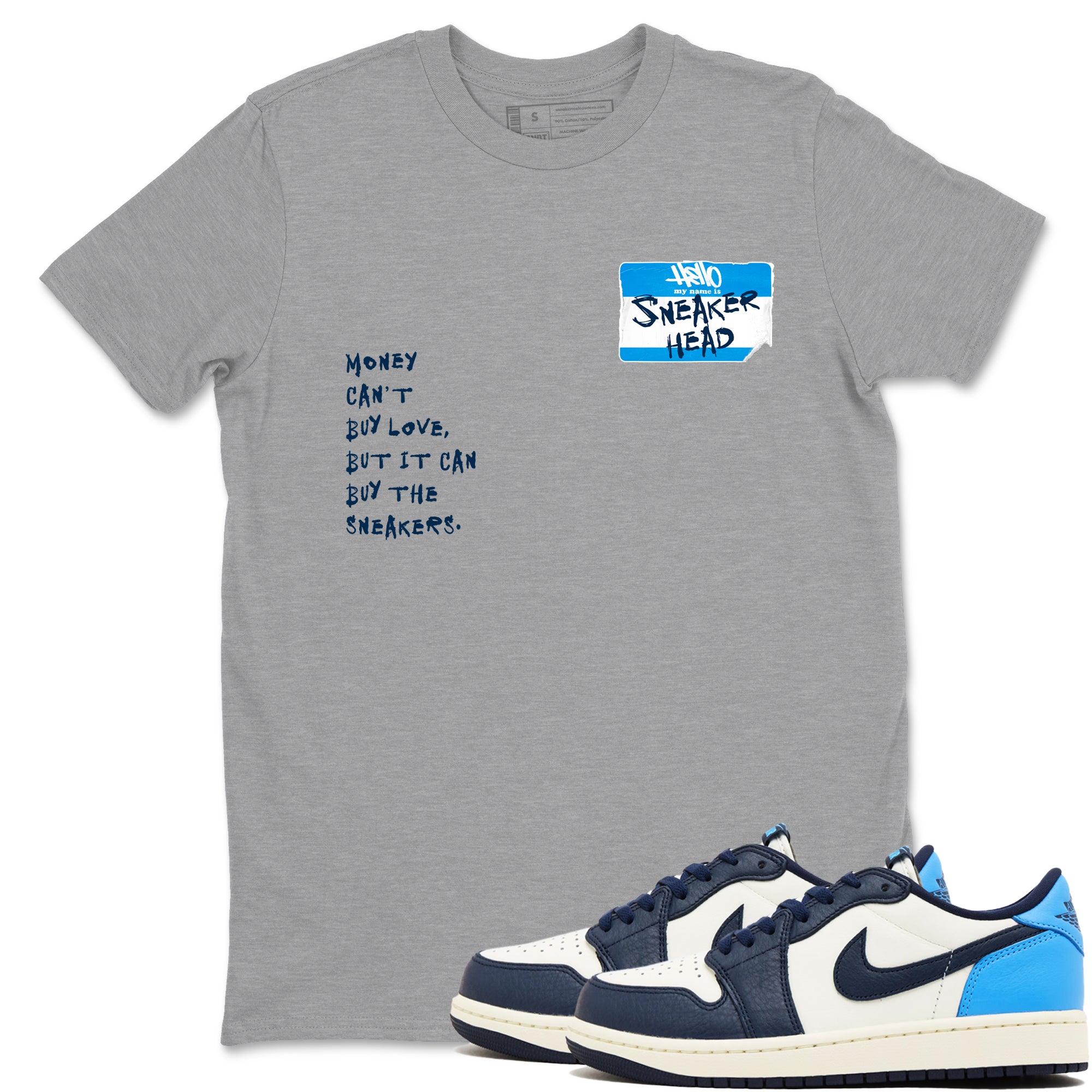 snkmatch Badge snkmatch Tees - Air Jordan 1 Obsidian