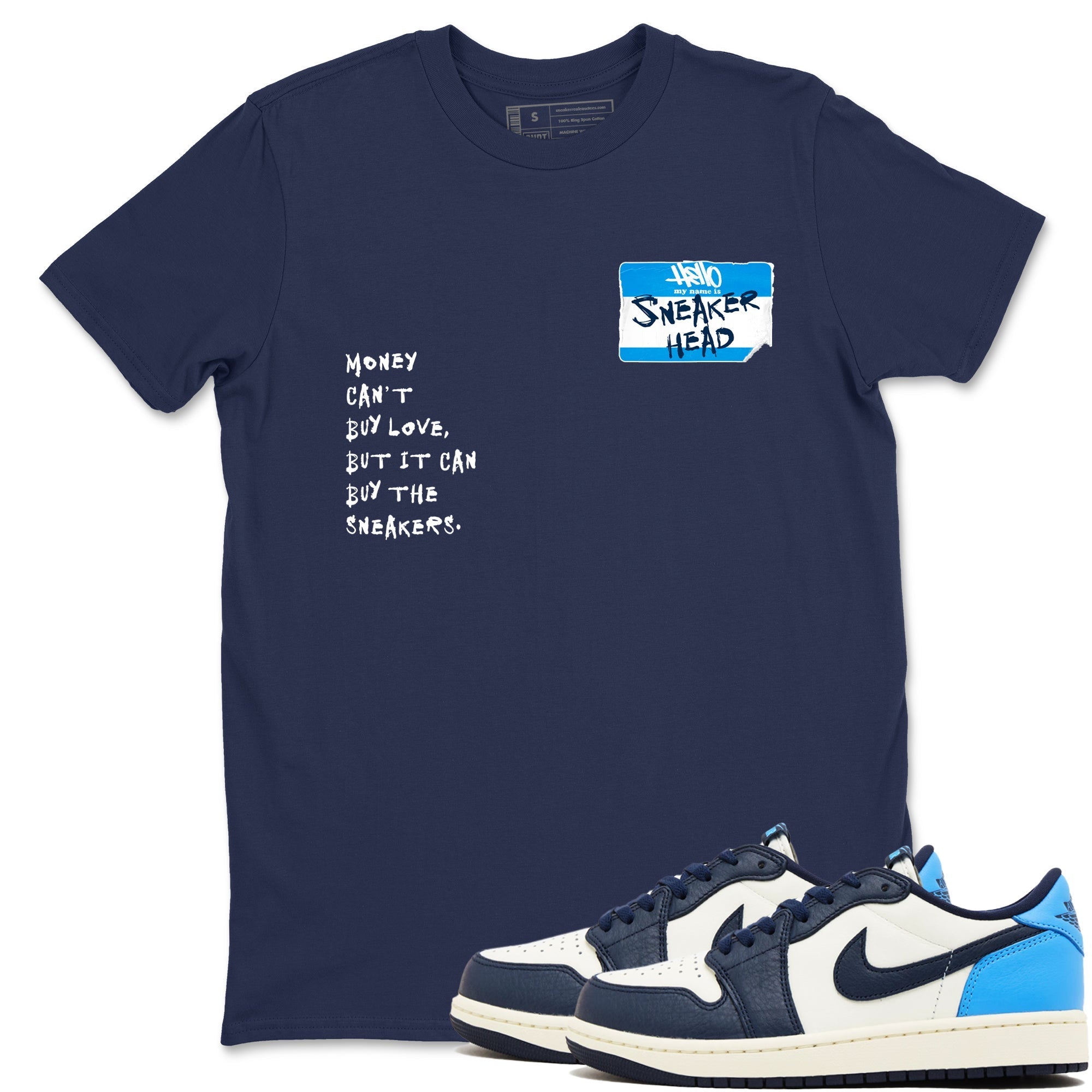snkmatch Badge snkmatch Tees - Air Jordan 1 Obsidian