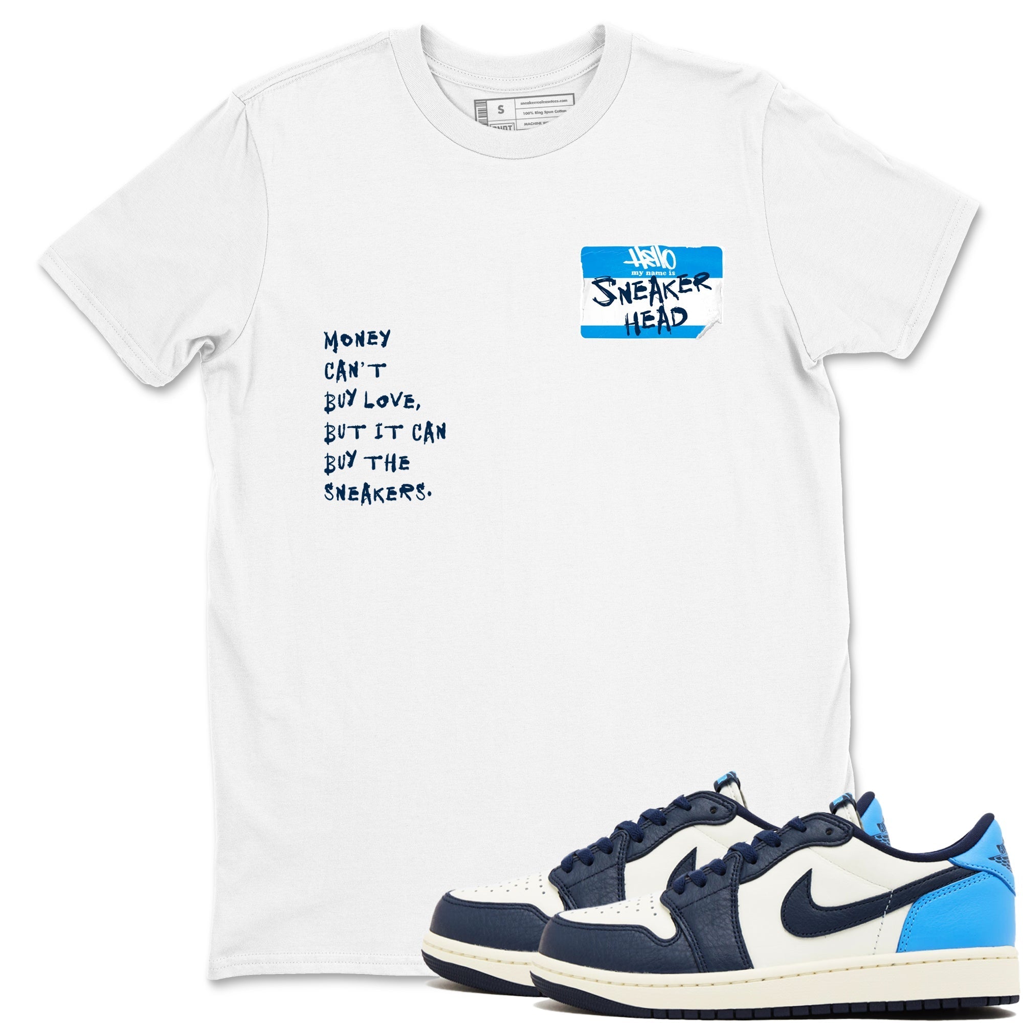 snkmatch Badge snkmatch Tees - Air Jordan 1 Obsidian