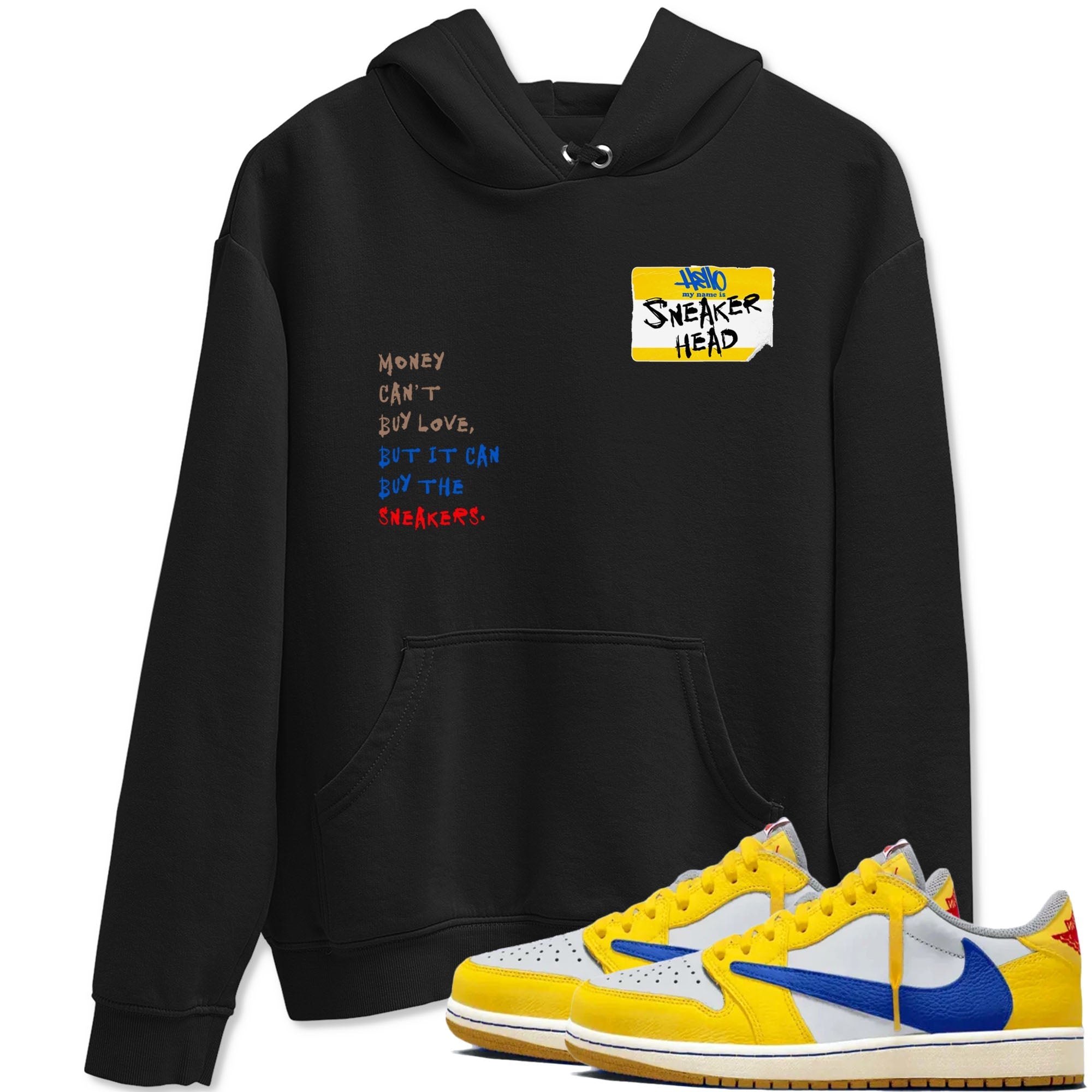 snkmatch Badge snkmatch Tees - Air Jordan 1 Travis Scott Canary