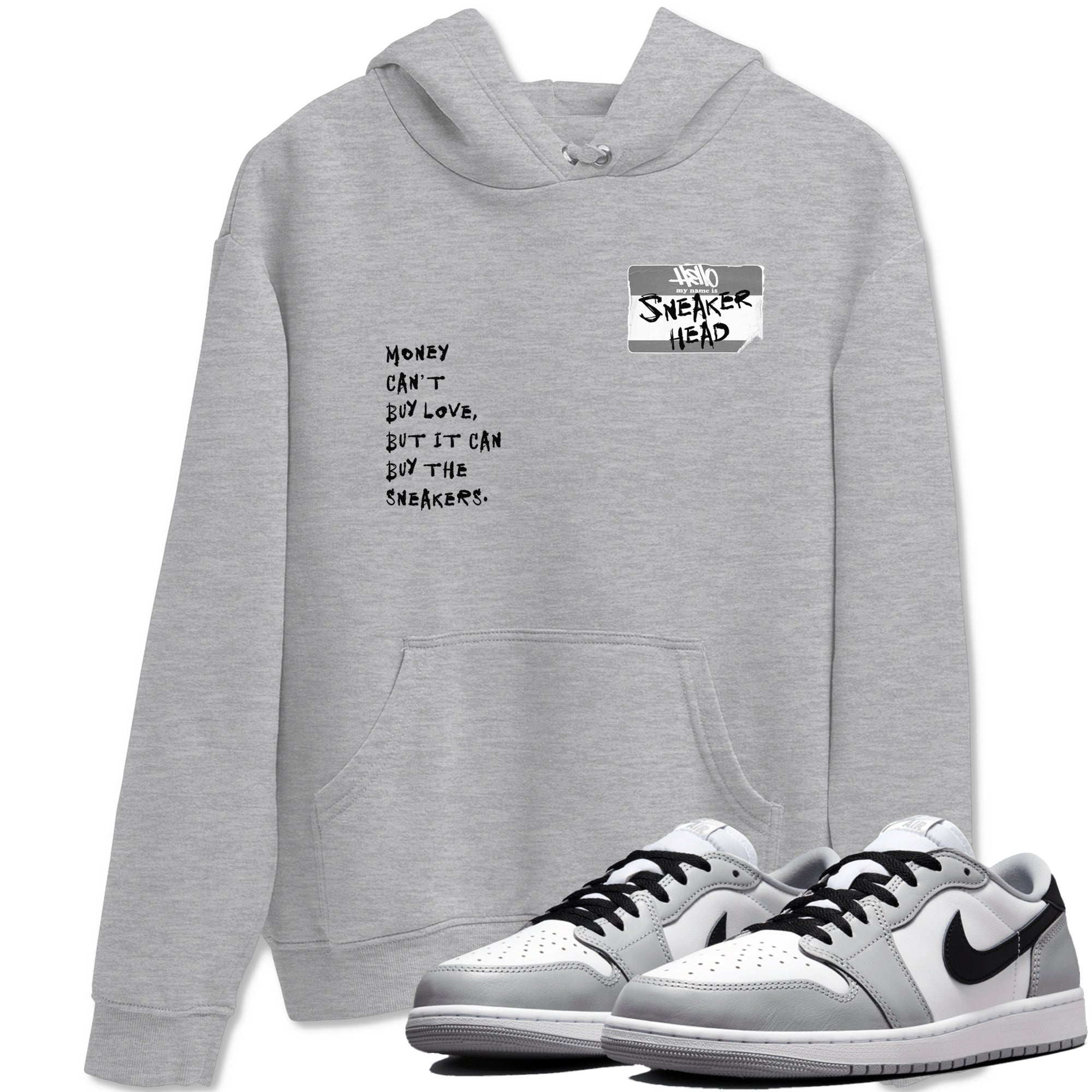 snkmatch Badge snkmatch Tees - Air Jordan 1 Wolf Grey