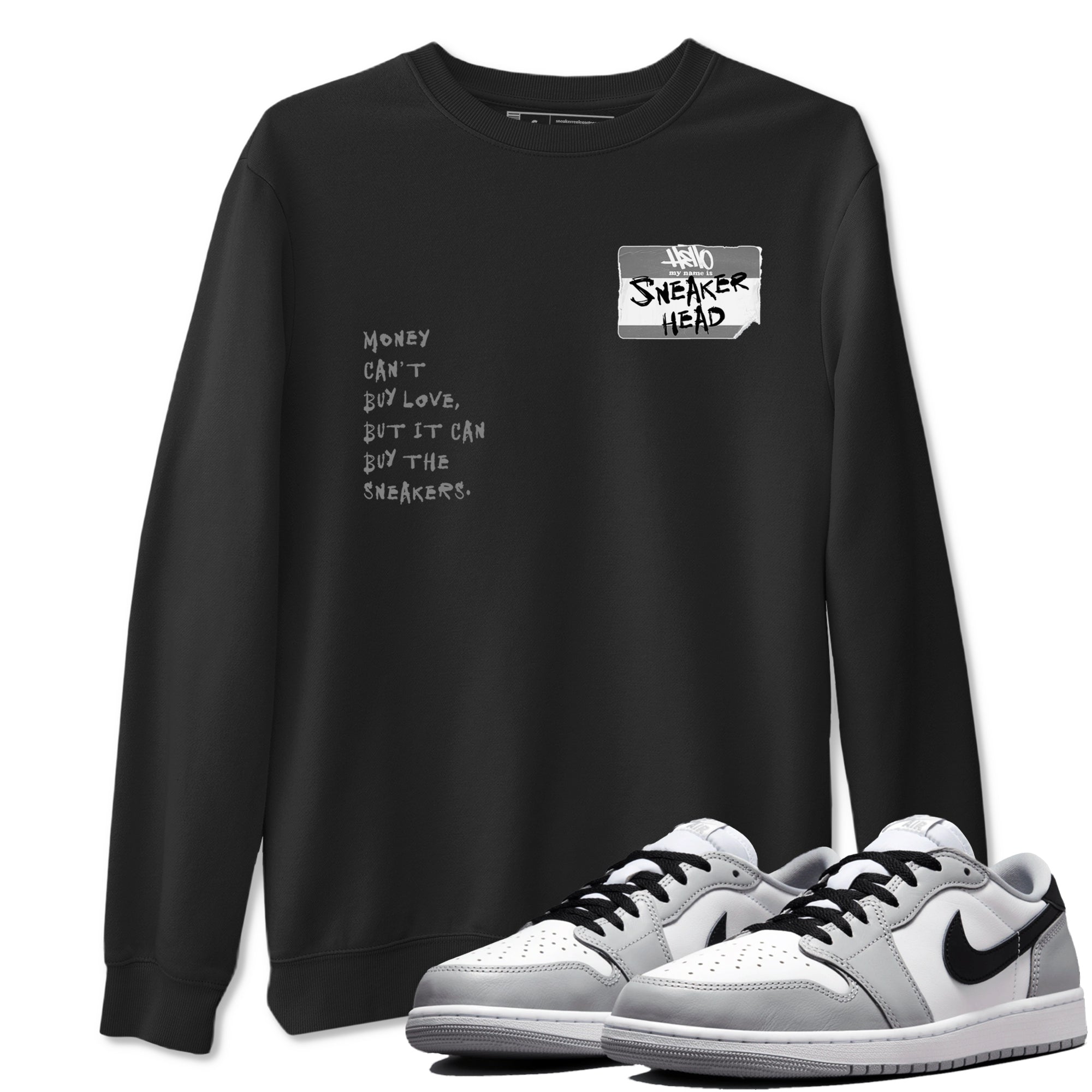 snkmatch Badge snkmatch Tees - Air Jordan 1 Wolf Grey
