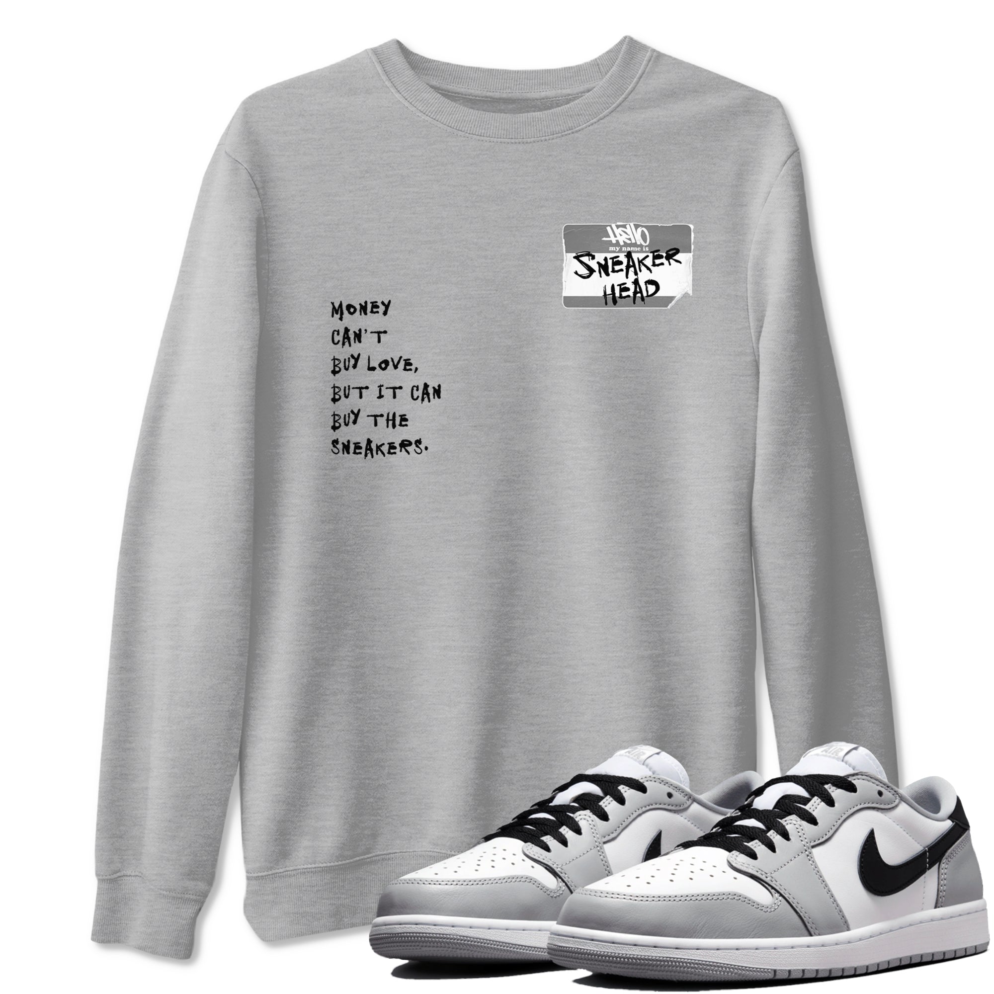 snkmatch Badge snkmatch Tees - Air Jordan 1 Wolf Grey