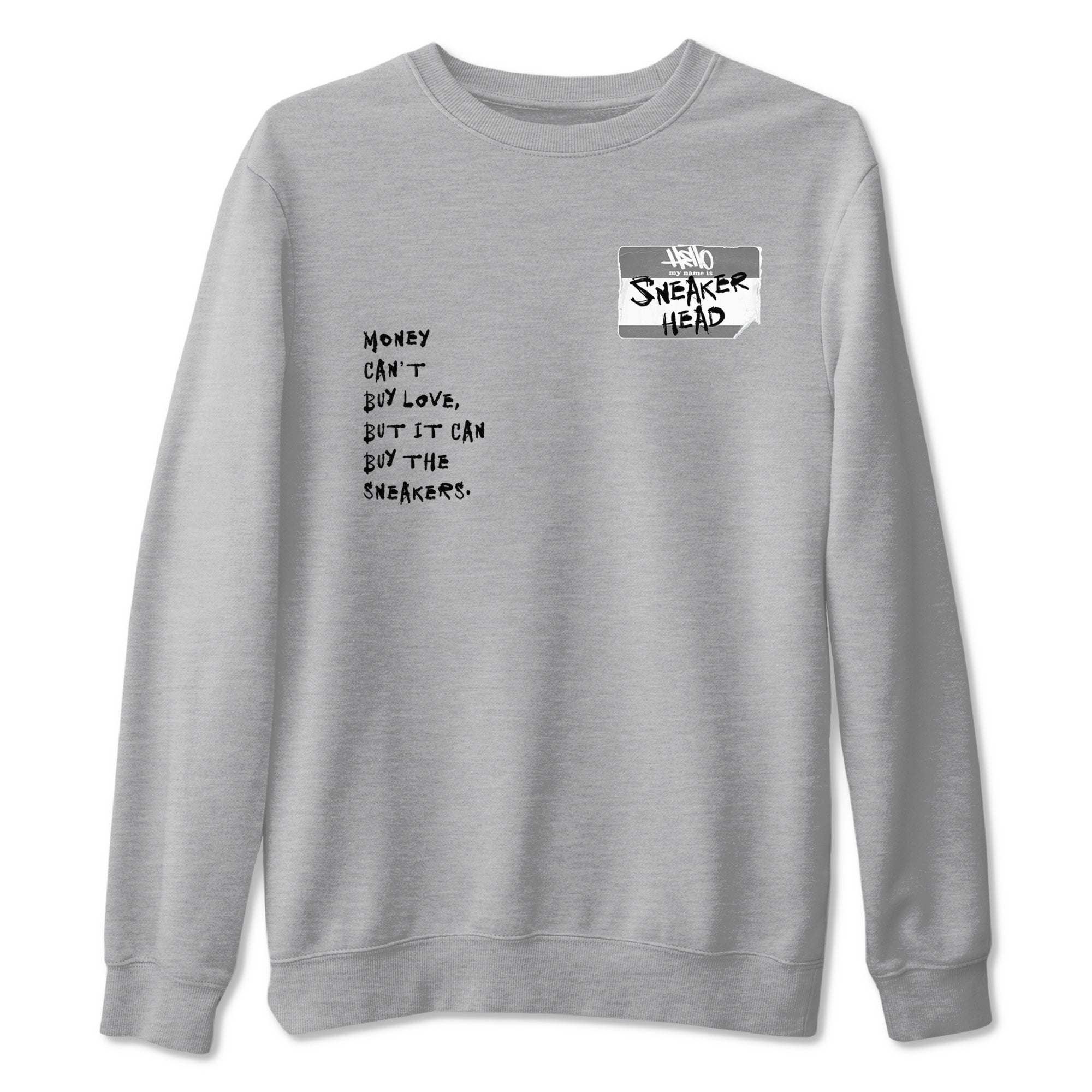 snkmatch Badge snkmatch Tees - Air Jordan 1 Wolf Grey