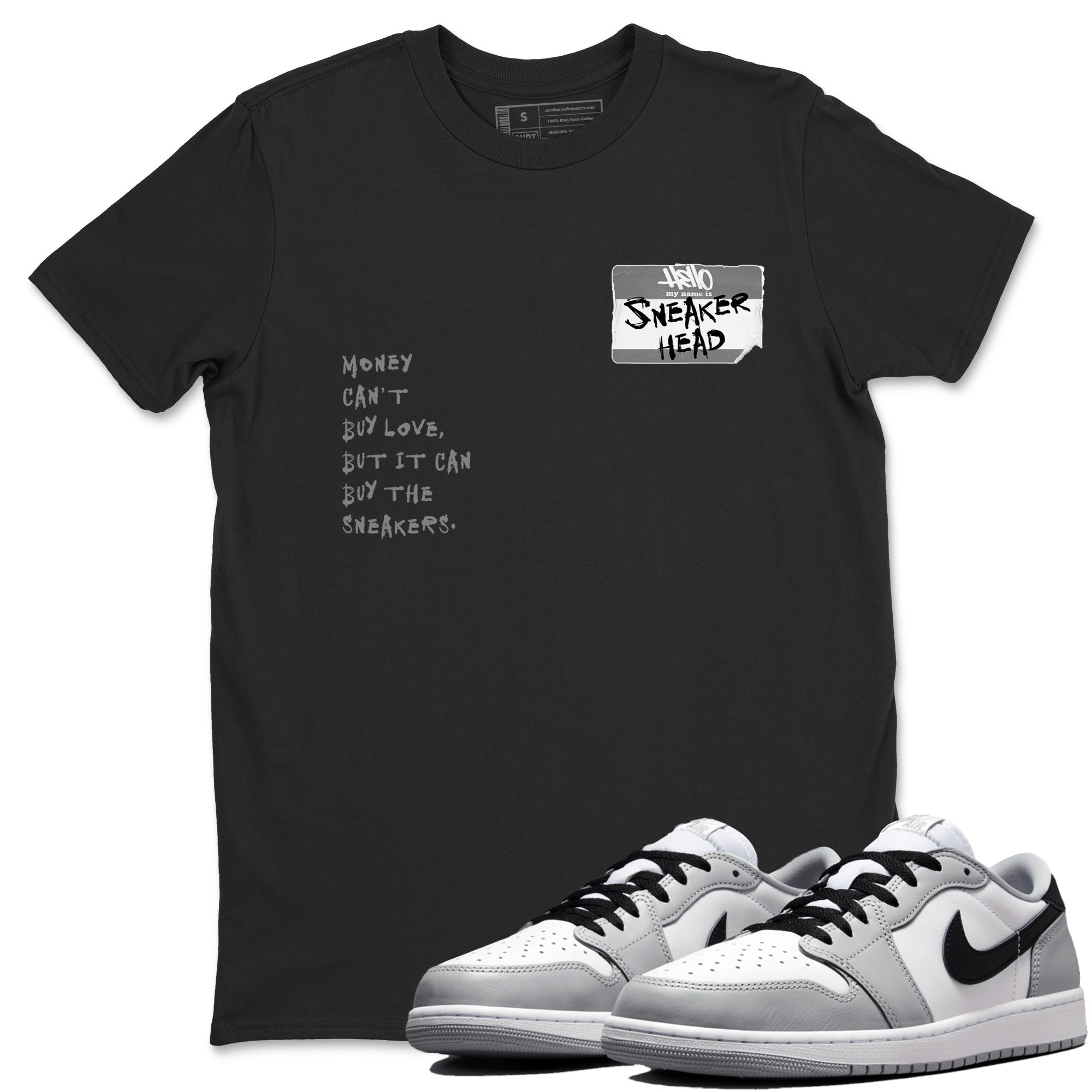 snkmatch Badge snkmatch Tees - Air Jordan 1 Wolf Grey