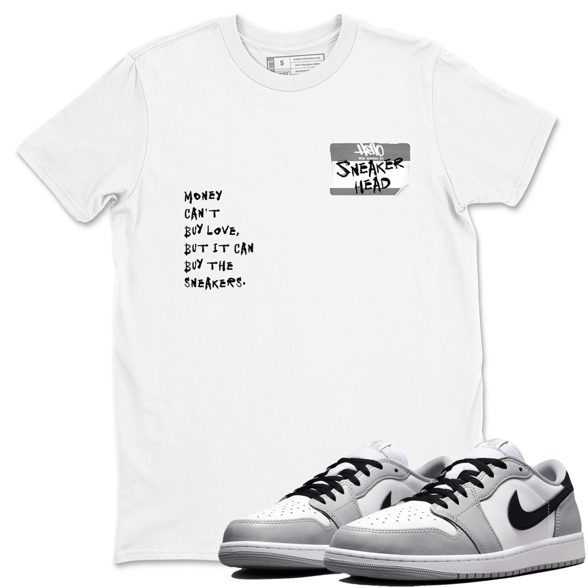 snkmatch Badge snkmatch Tees - Air Jordan 1 Wolf Grey