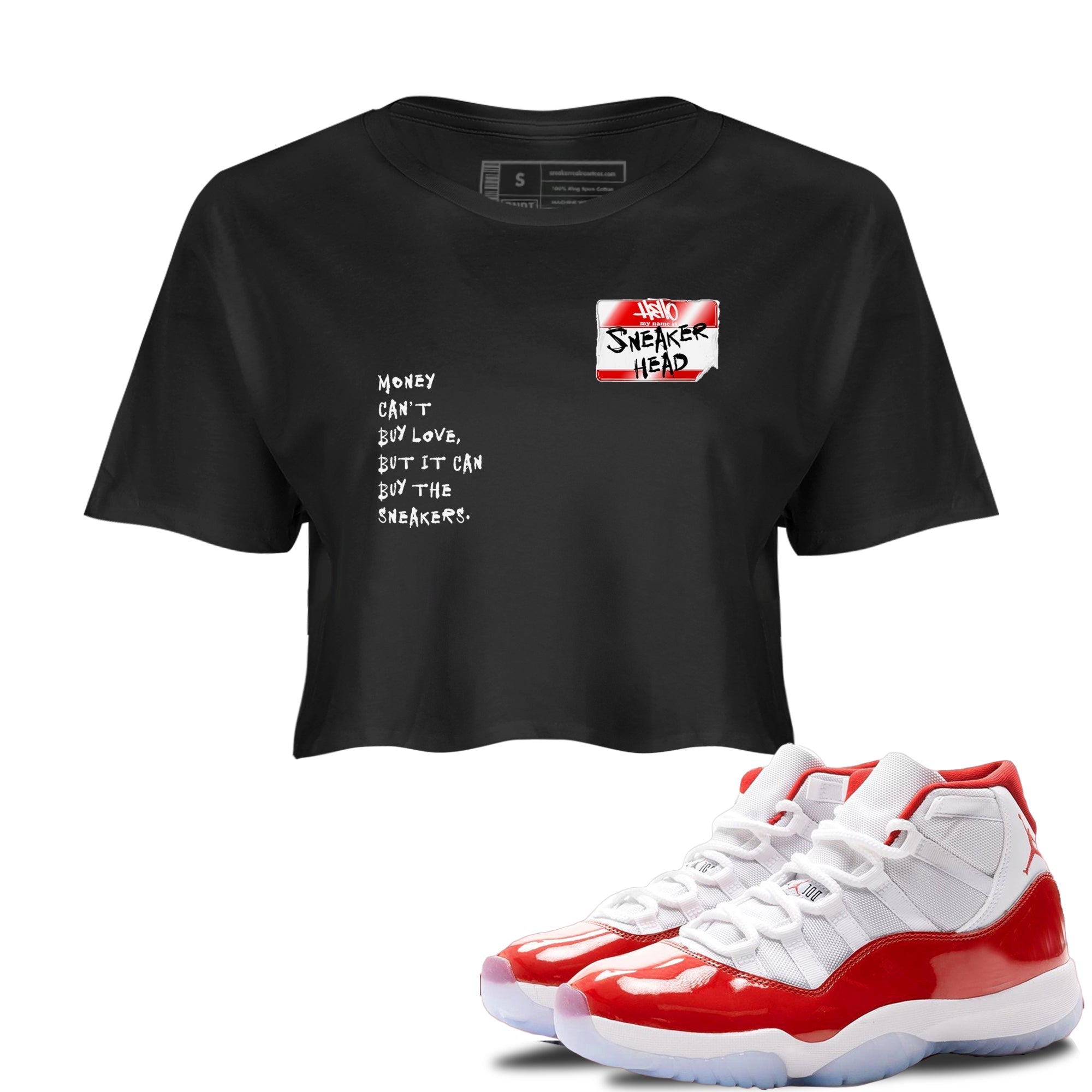 snkmatch Badge snkmatch Women's Top - Air Jordan 11 Cherry
