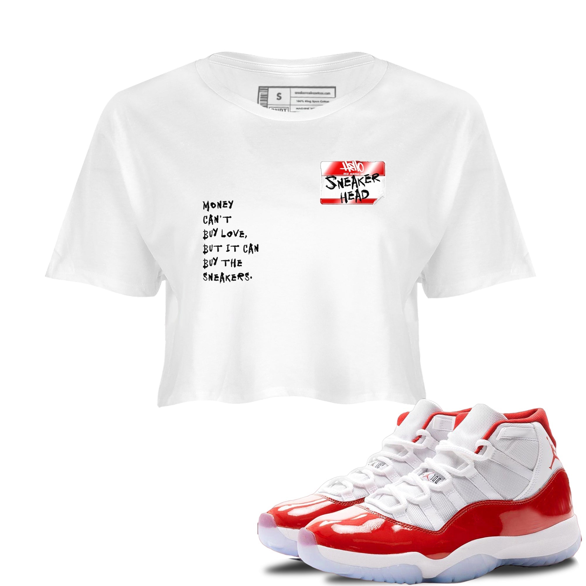 snkmatch Badge snkmatch Women's Top - Air Jordan 11 Cherry