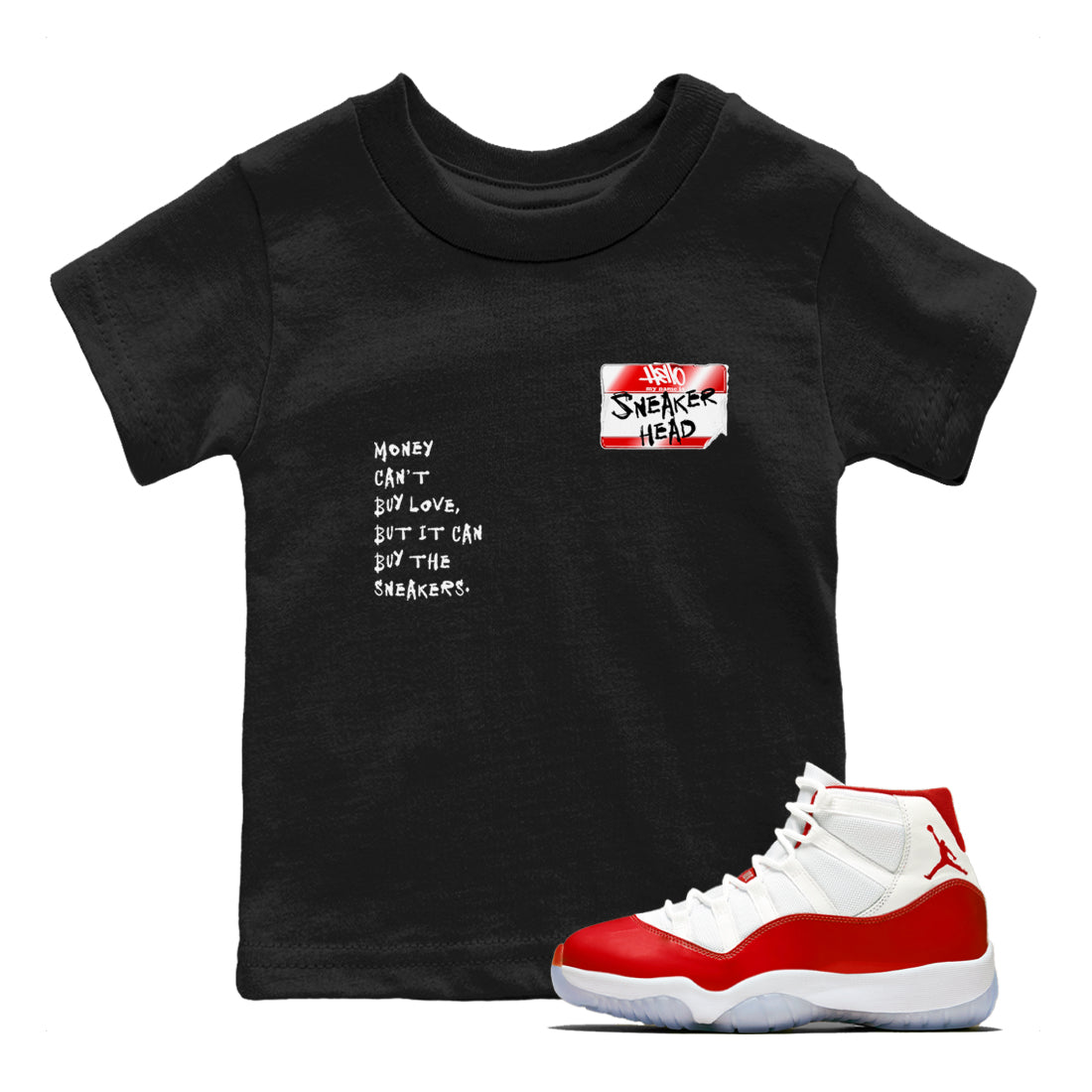 snkmatch Badge snkmatch Tees Kids - Air Jordan 11 Cherry