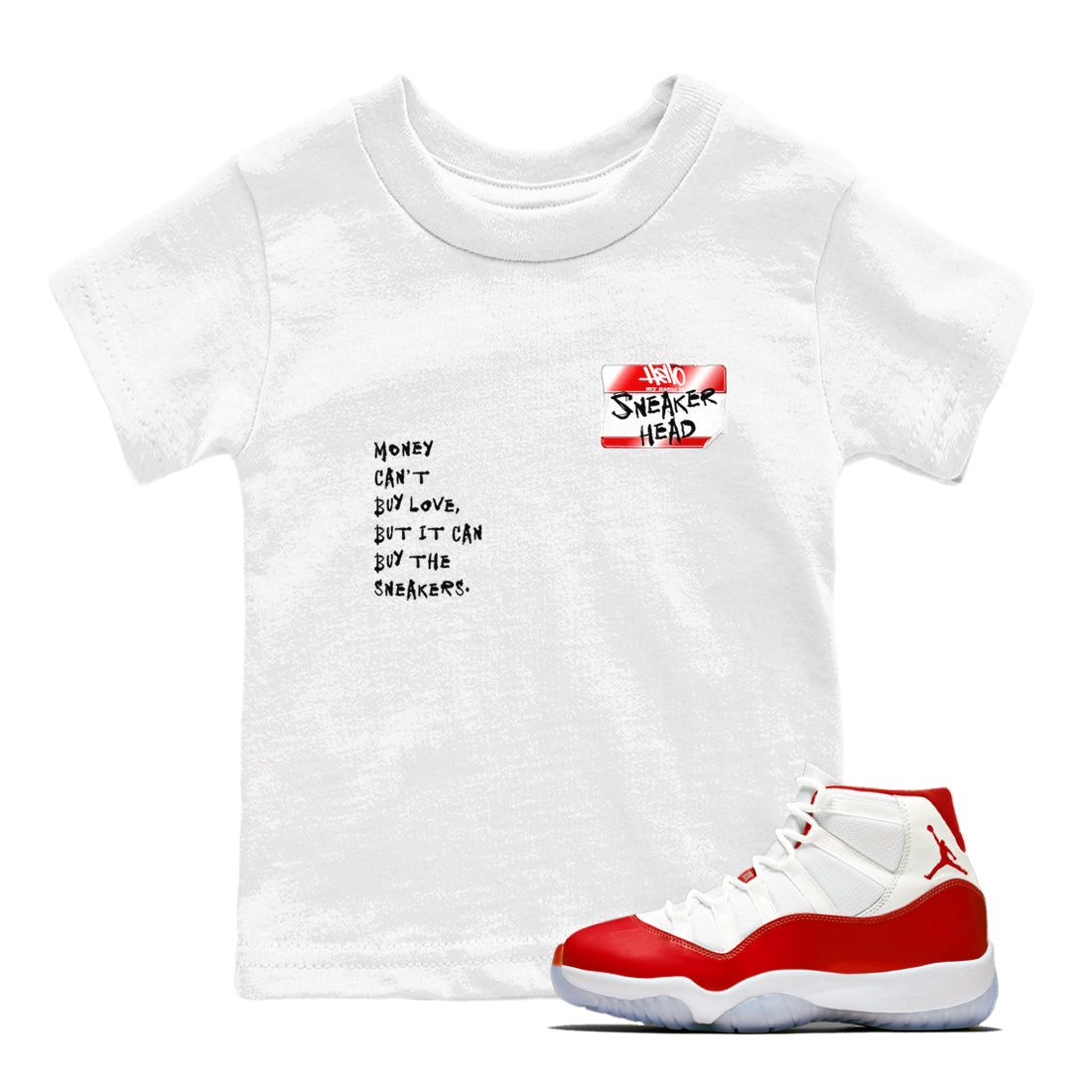 snkmatch Badge snkmatch Tees Kids - Air Jordan 11 Cherry