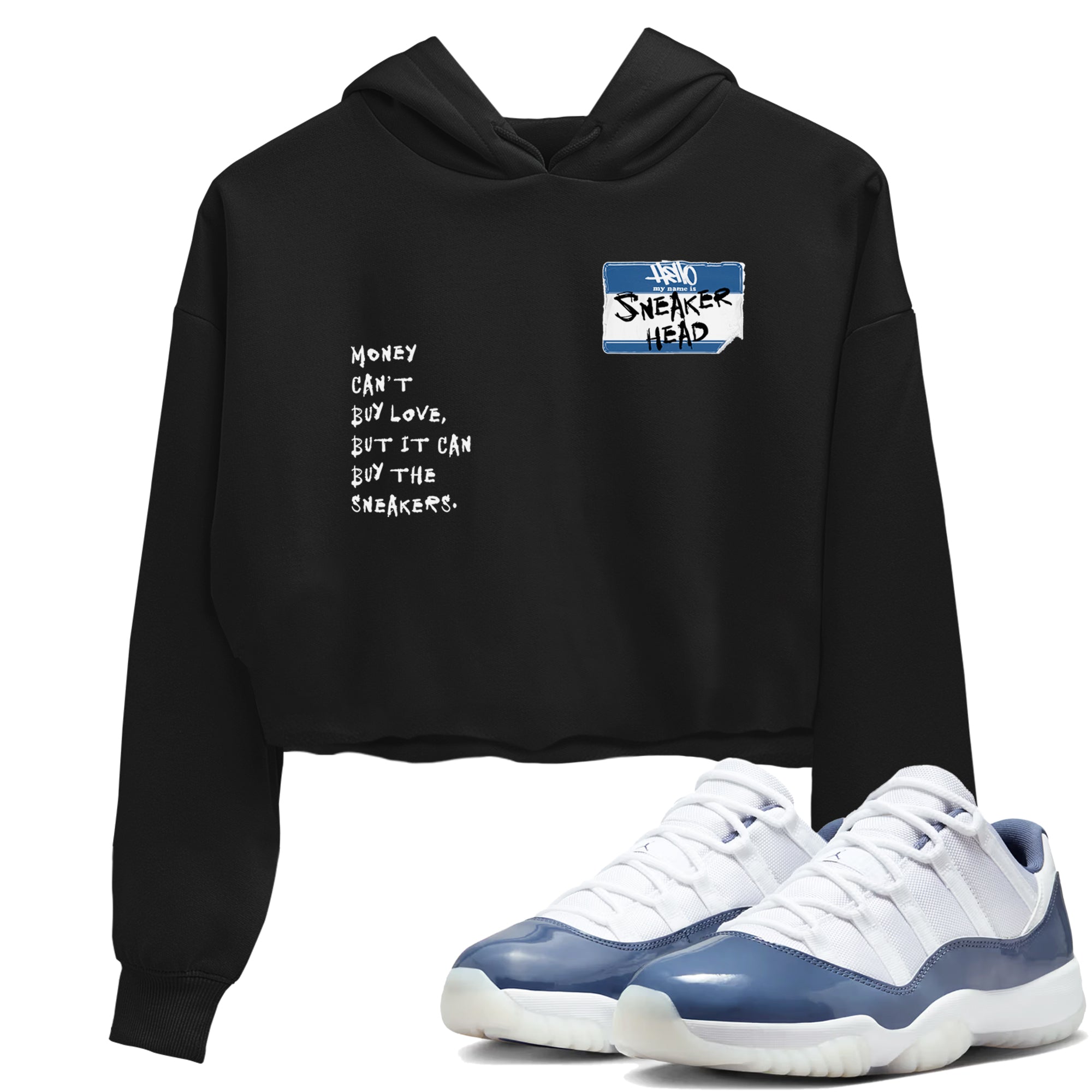 snkmatch Badge snkmatch Women's Top - Air Jordan 11 Diffused Blue