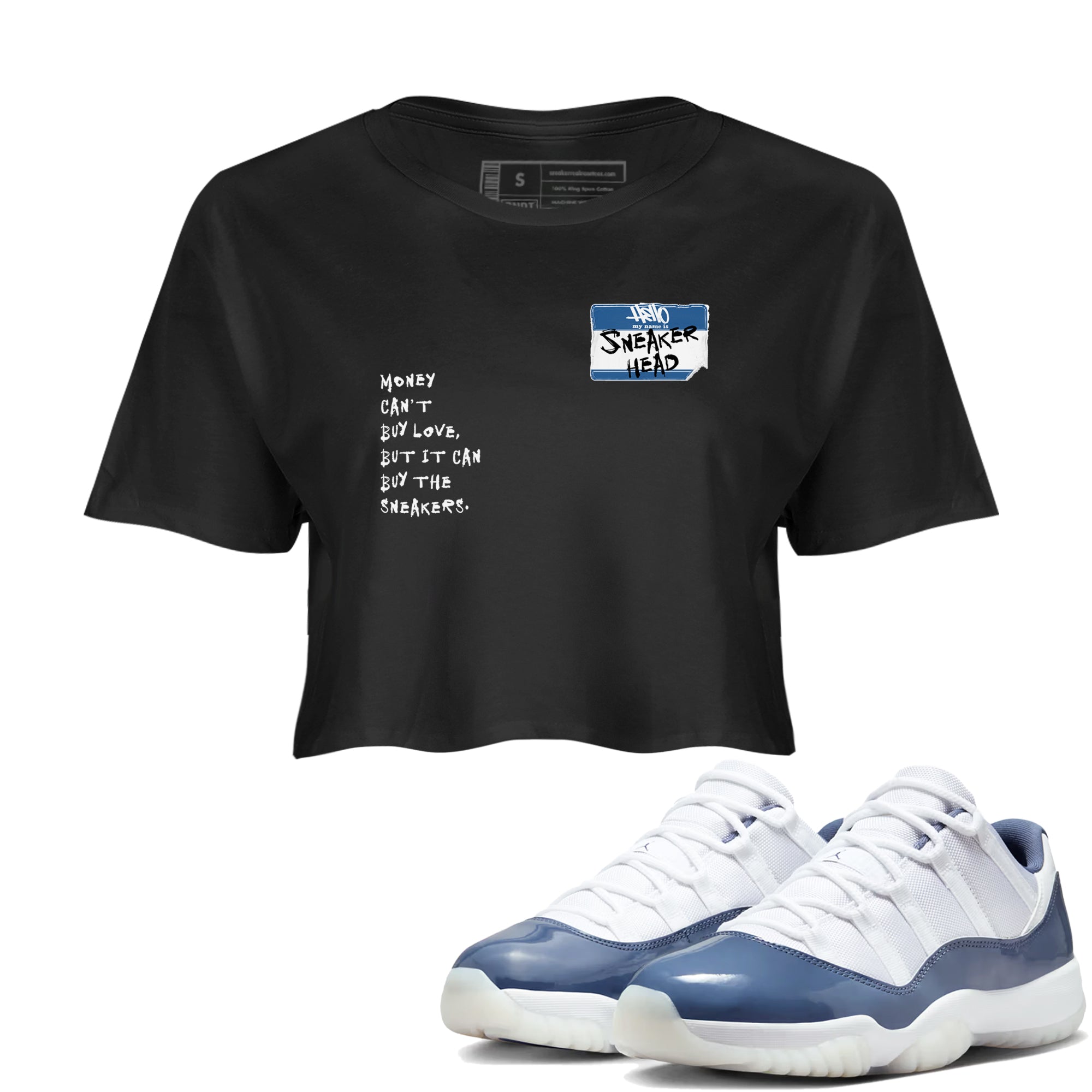 snkmatch Badge snkmatch Women's Top - Air Jordan 11 Diffused Blue