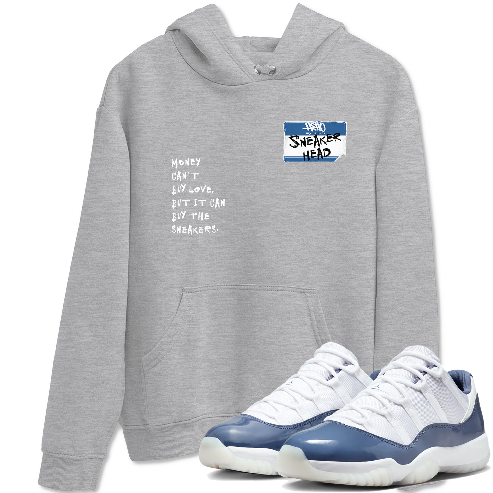 snkmatch Badge snkmatch Tees - Air Jordan 11 Diffused Blue