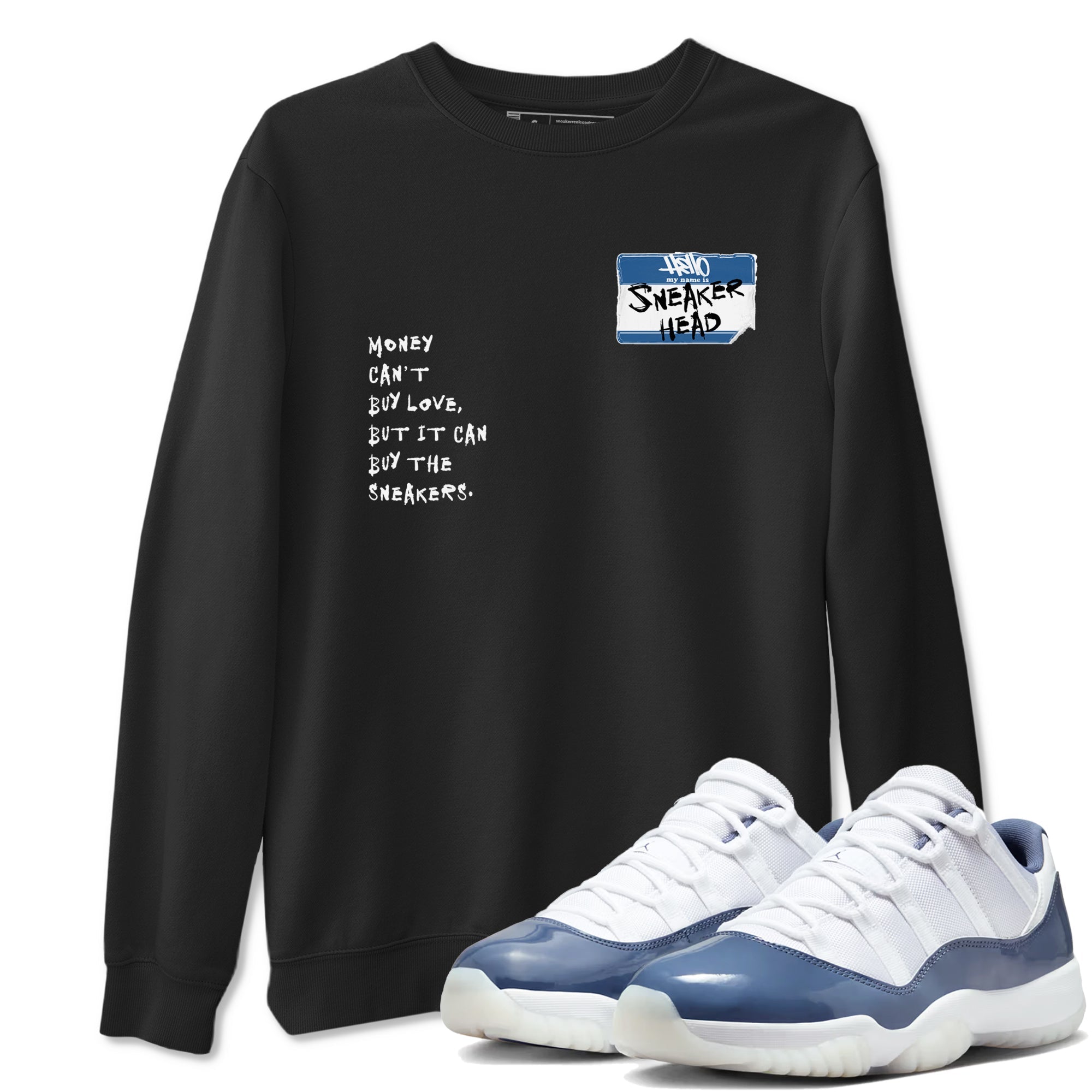 snkmatch Badge snkmatch Tees - Air Jordan 11 Diffused Blue