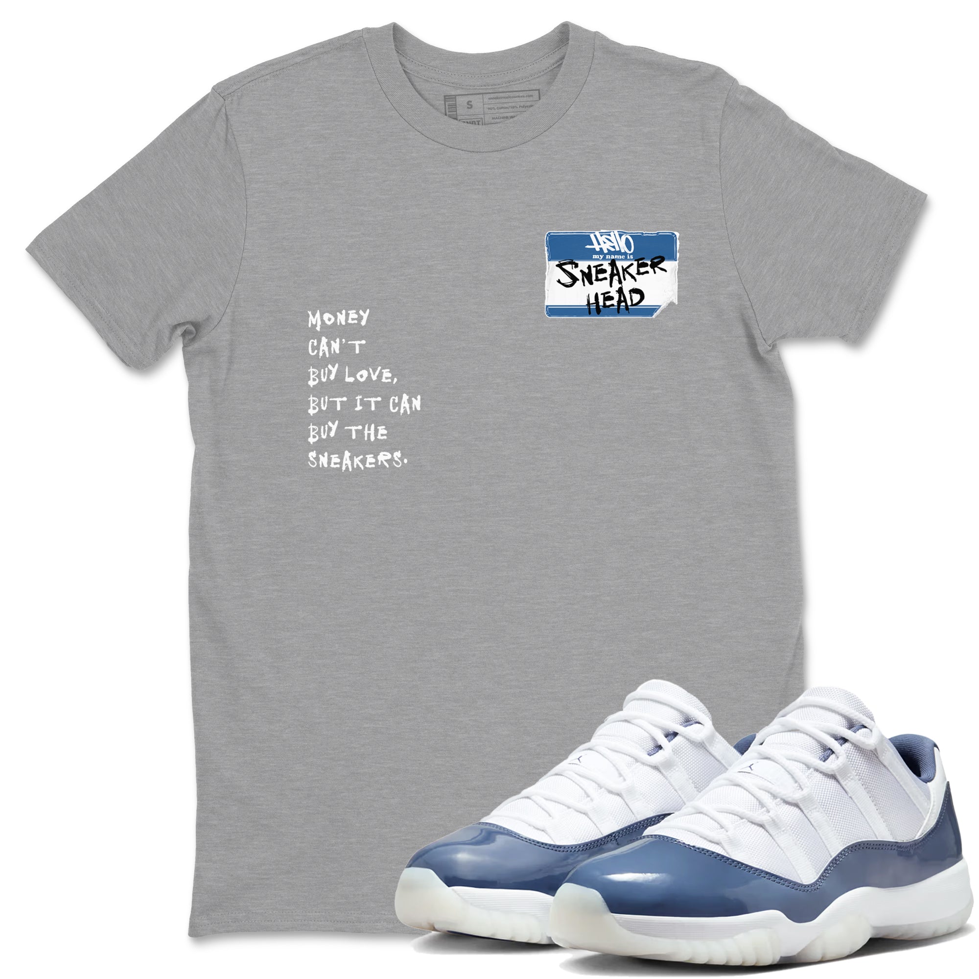 snkmatch Badge snkmatch Tees - Air Jordan 11 Diffused Blue
