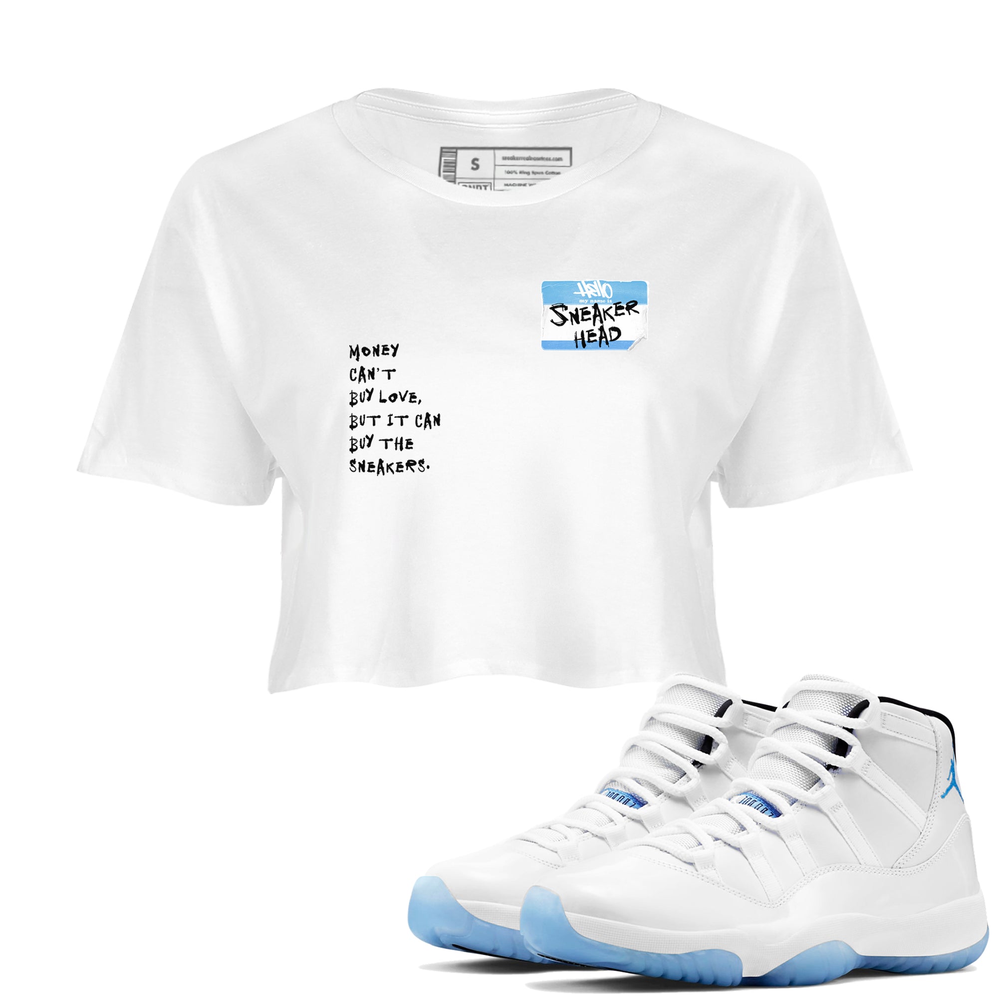 snkmatch Badge snkmatch Women's Top - Air Jordan 11 Legend Blue