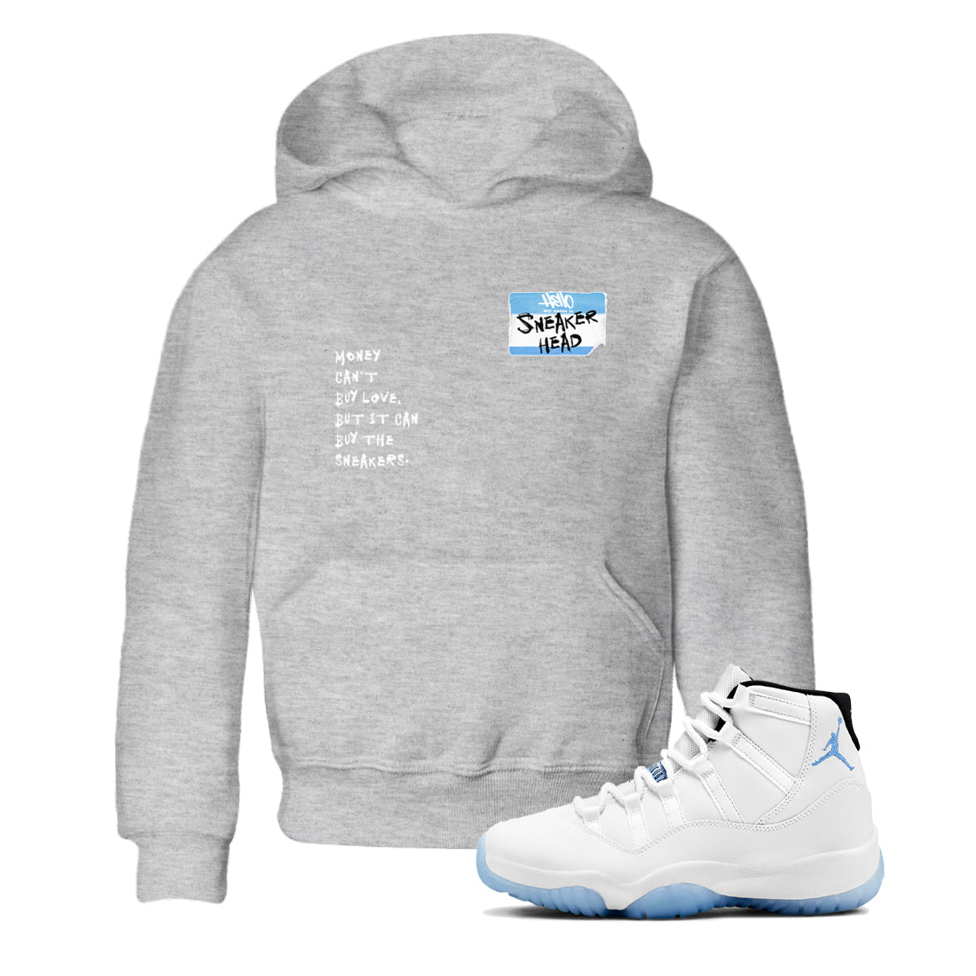 snkmatch Badge snkmatch Tees Kids - Air Jordan 11 Legend Blue
