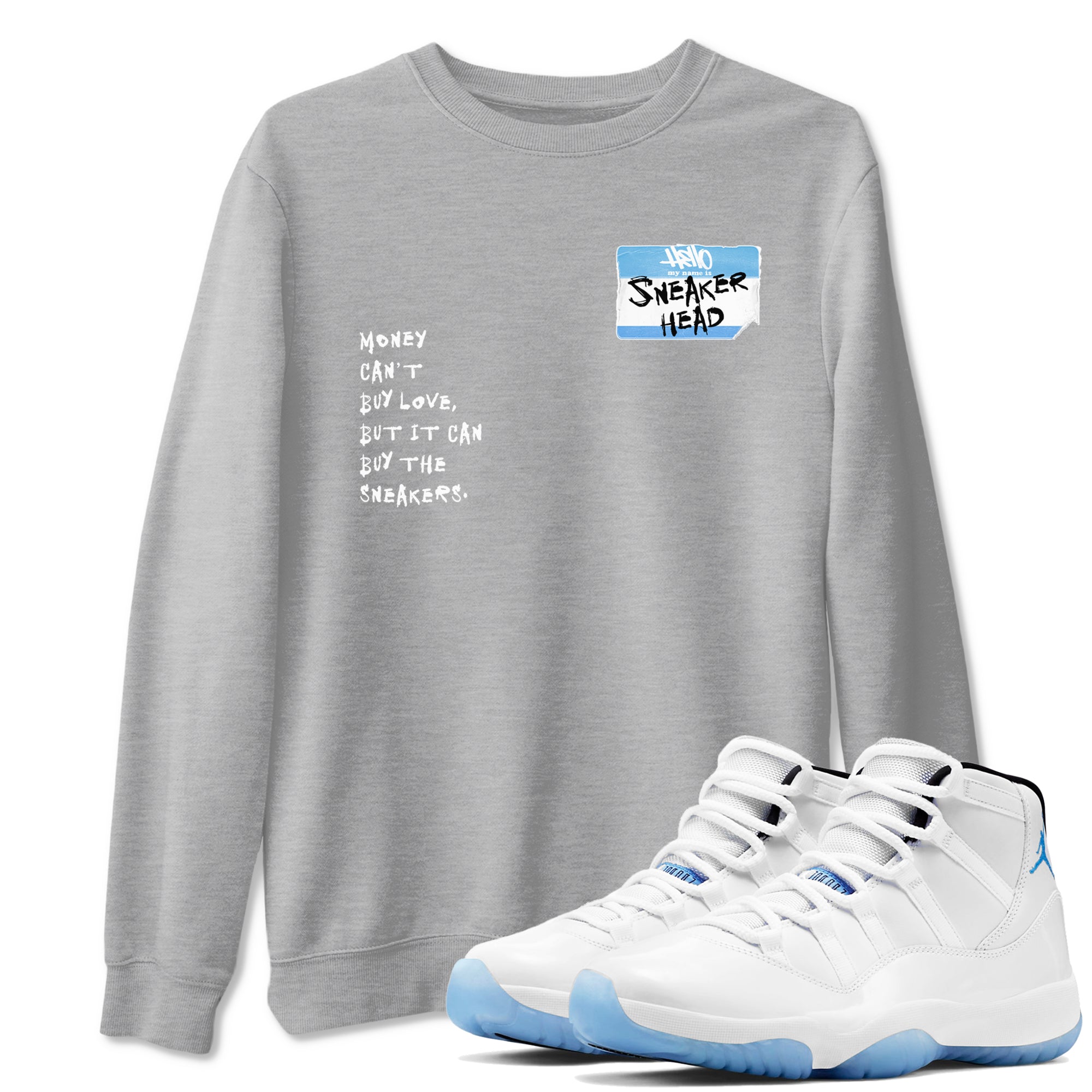 snkmatch Badge snkmatch Tees - Air Jordan 11 Legend Blue
