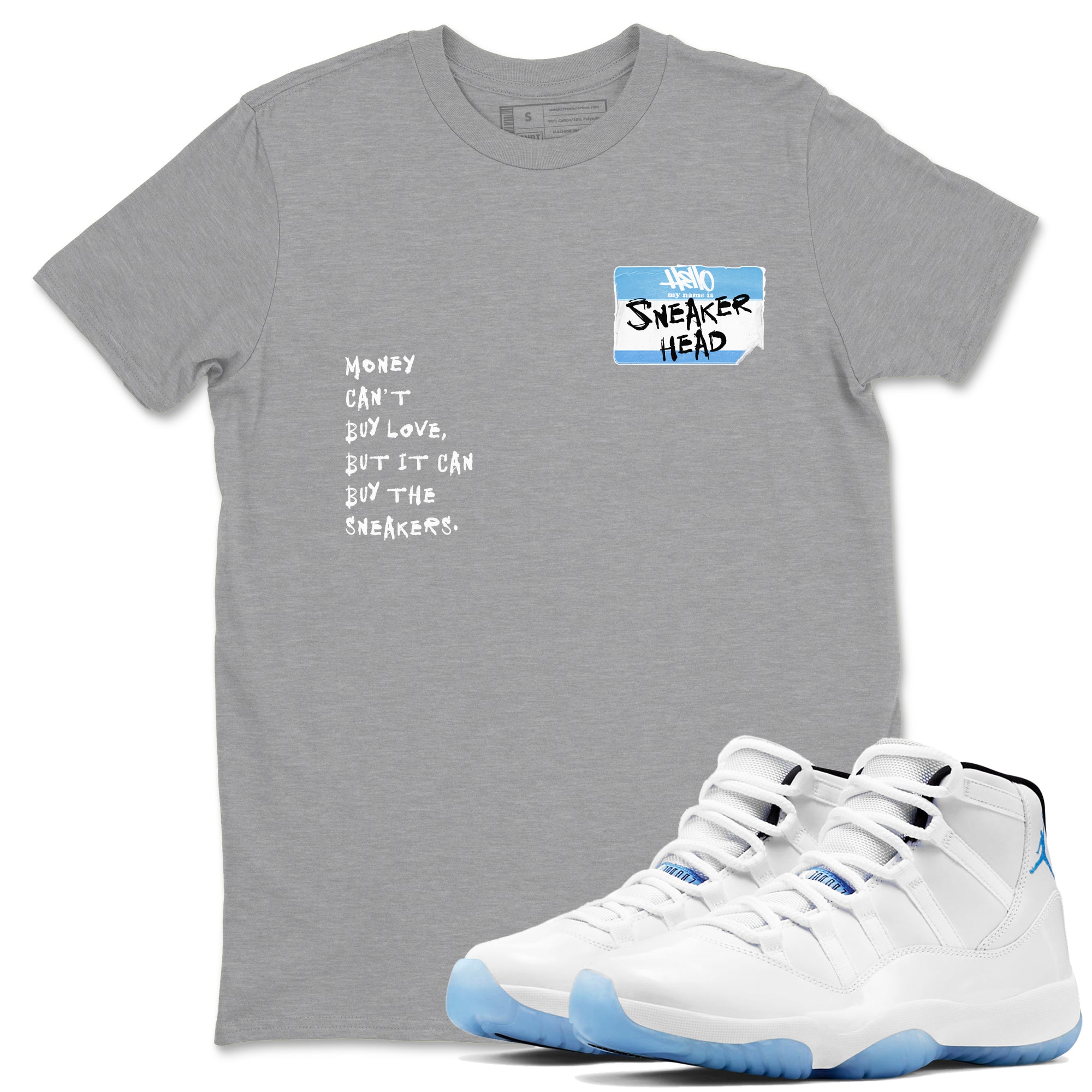 snkmatch Badge snkmatch Tees - Air Jordan 11 Legend Blue