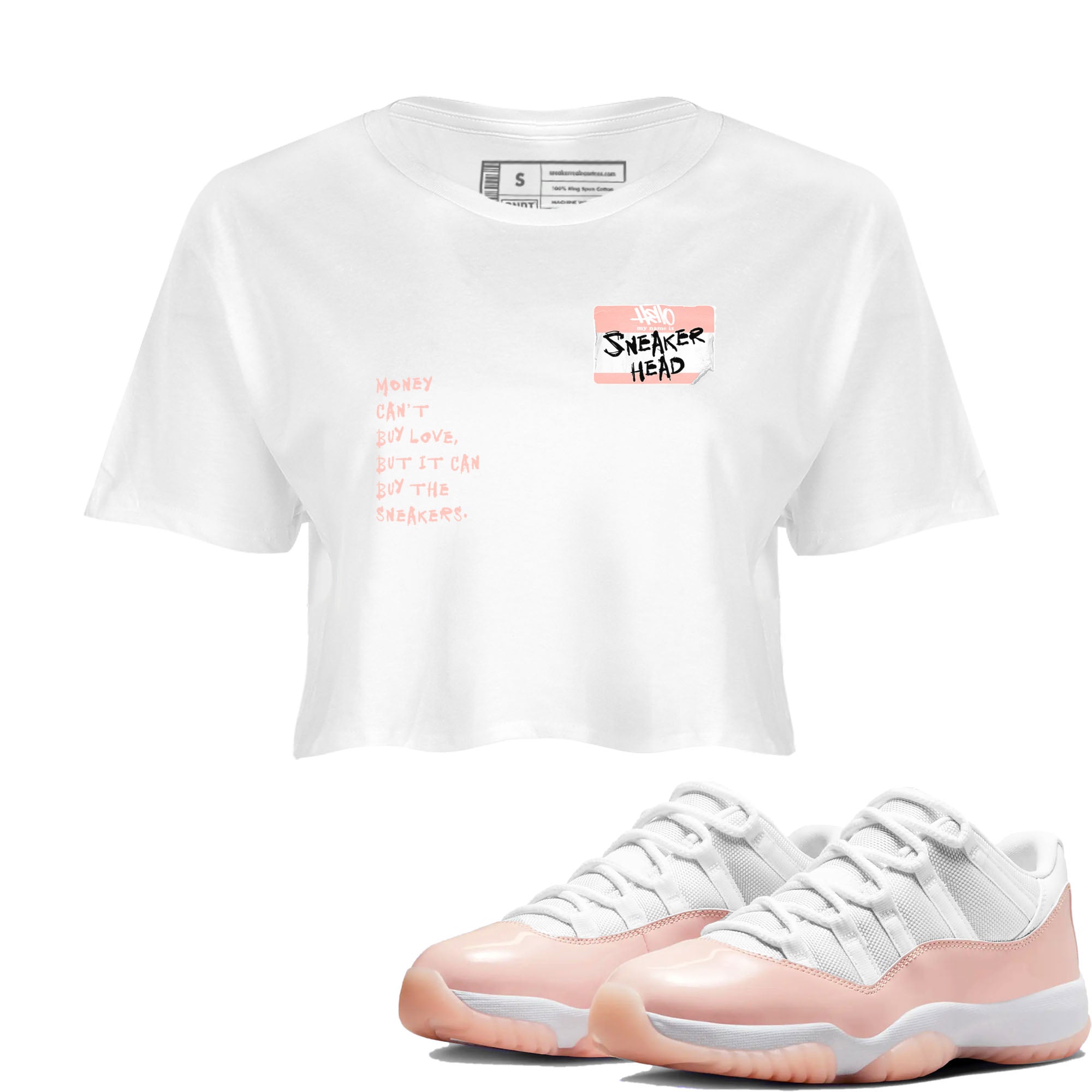 snkmatch Badge snkmatch Women's Top - Air Jordan 11 Legend Pink