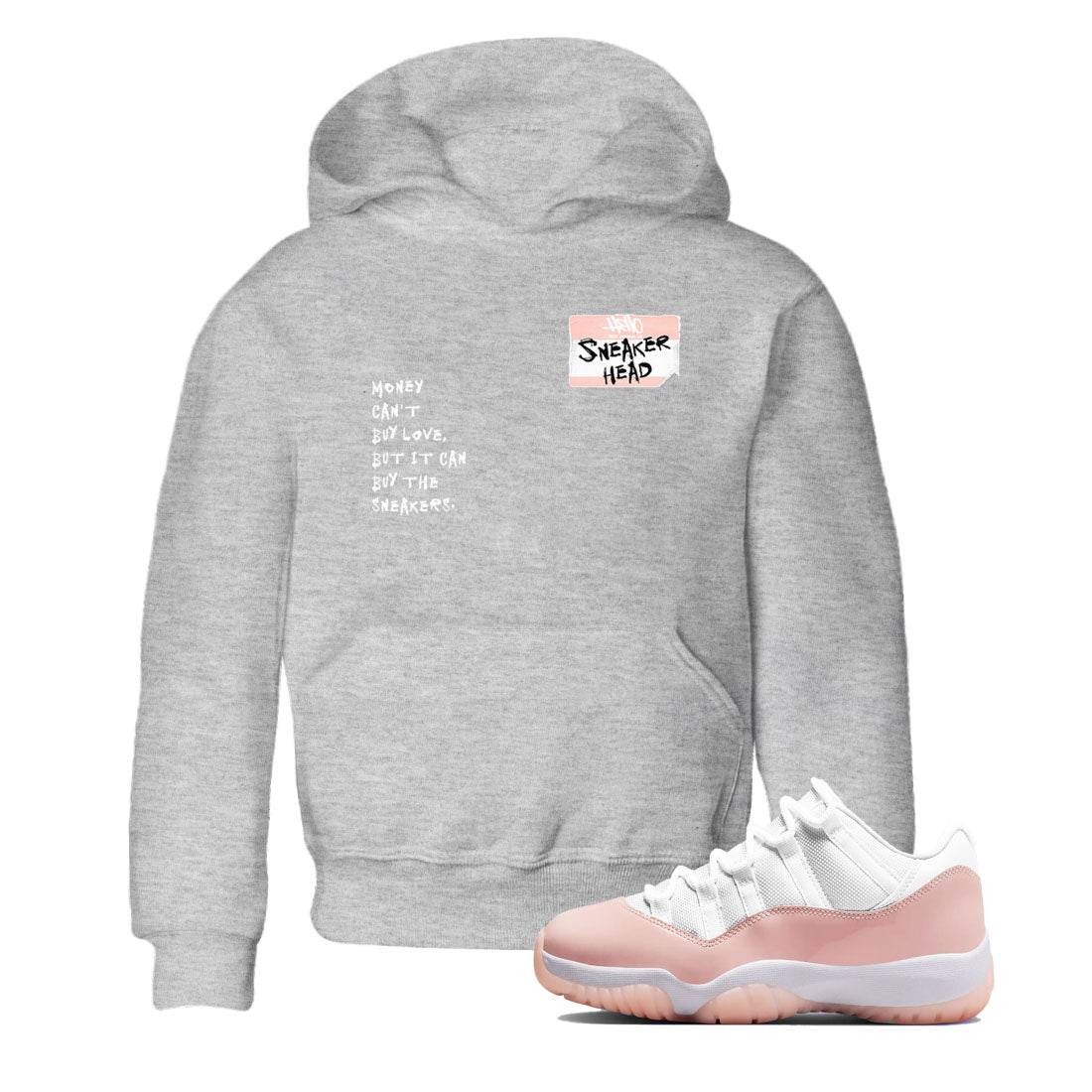 snkmatch Badge snkmatch Tees Kids - Air Jordan 11 Legend Pink