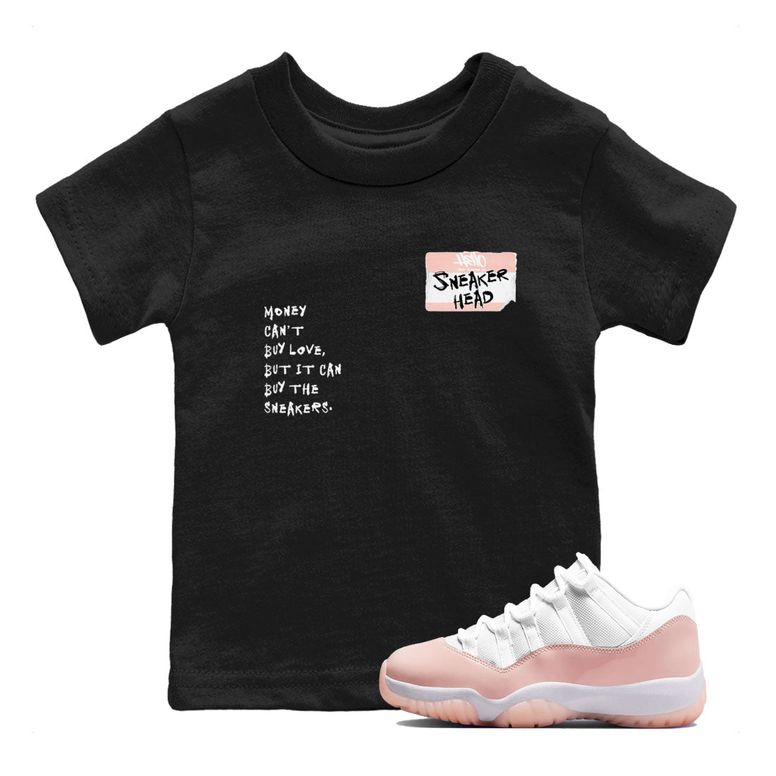 snkmatch Badge snkmatch Tees Kids - Air Jordan 11 Legend Pink