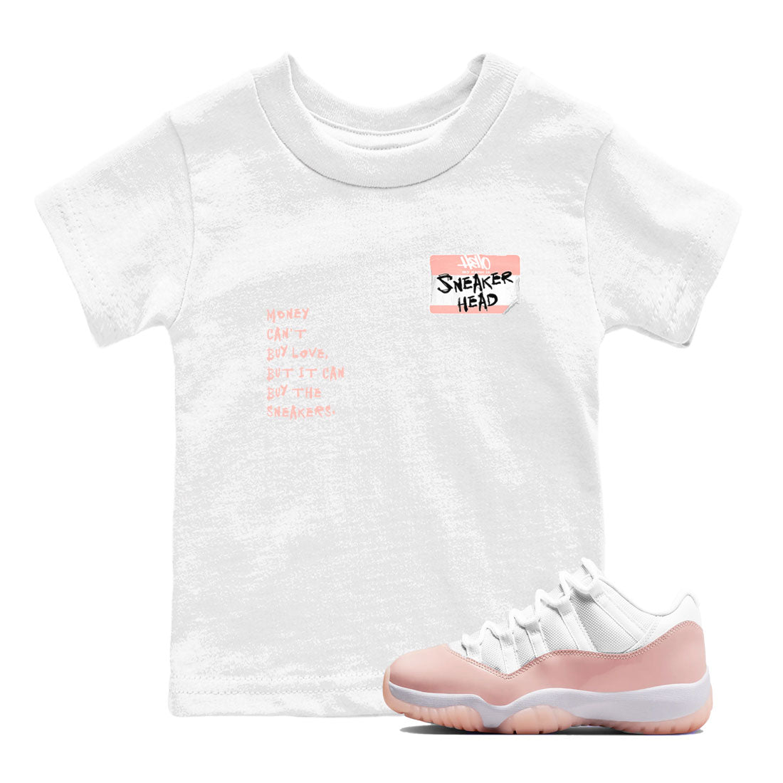 snkmatch Badge snkmatch Tees Kids - Air Jordan 11 Legend Pink