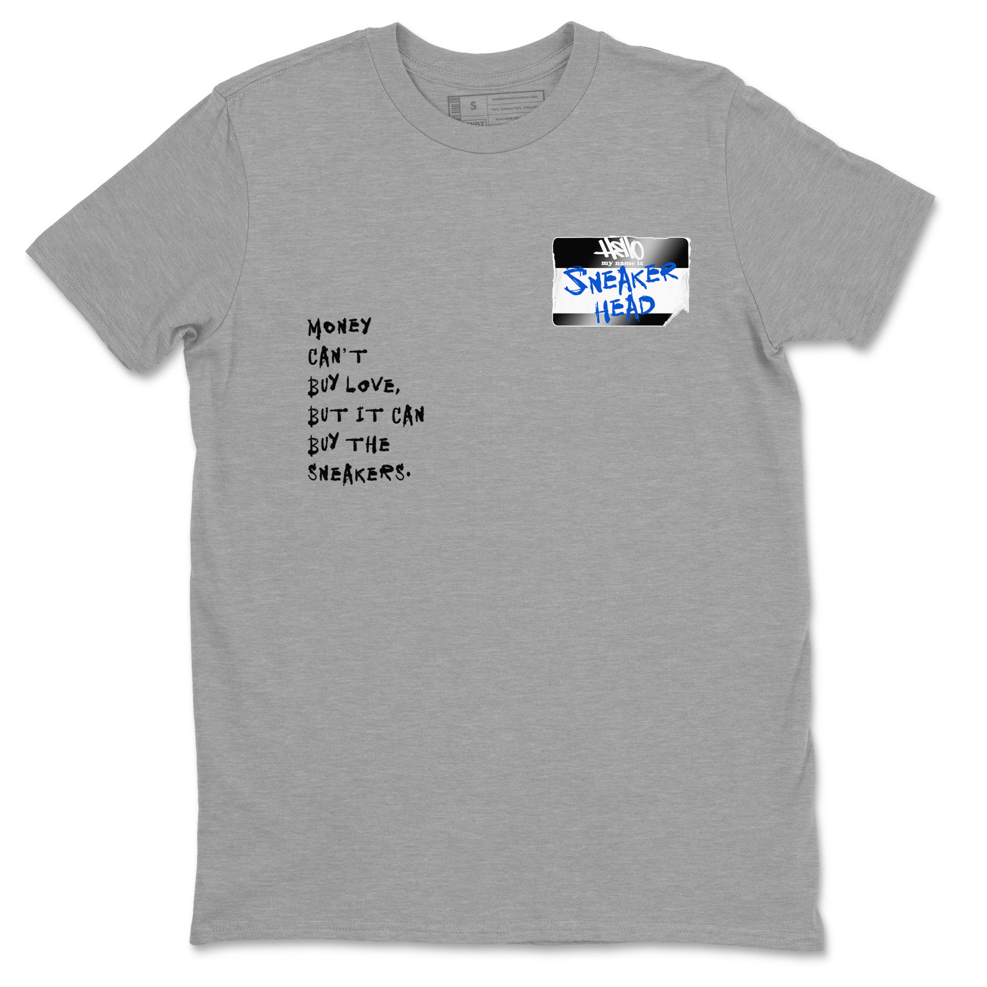 snkmatch Badge snkmatch Tees - Air Jordan 11 Black and Varsity Royal