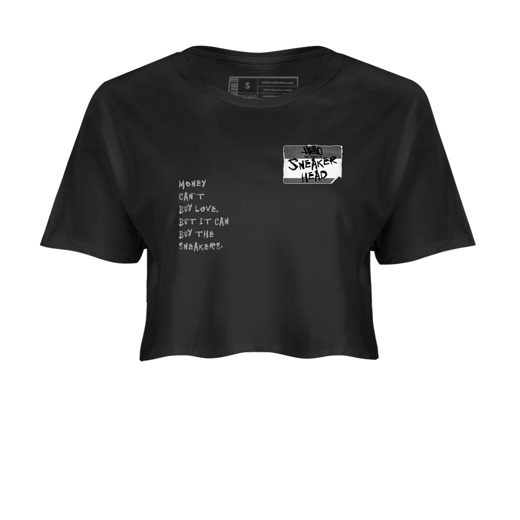 snkmatch Badge snkmatch Women's Top - Air Jordan 12 Black Wolf Grey