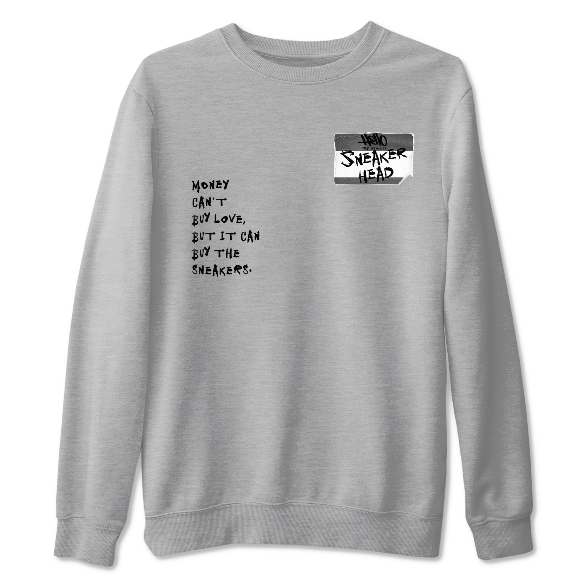 snkmatch Badge snkmatch Tees - Air Jordan 12 Black Wolf Grey