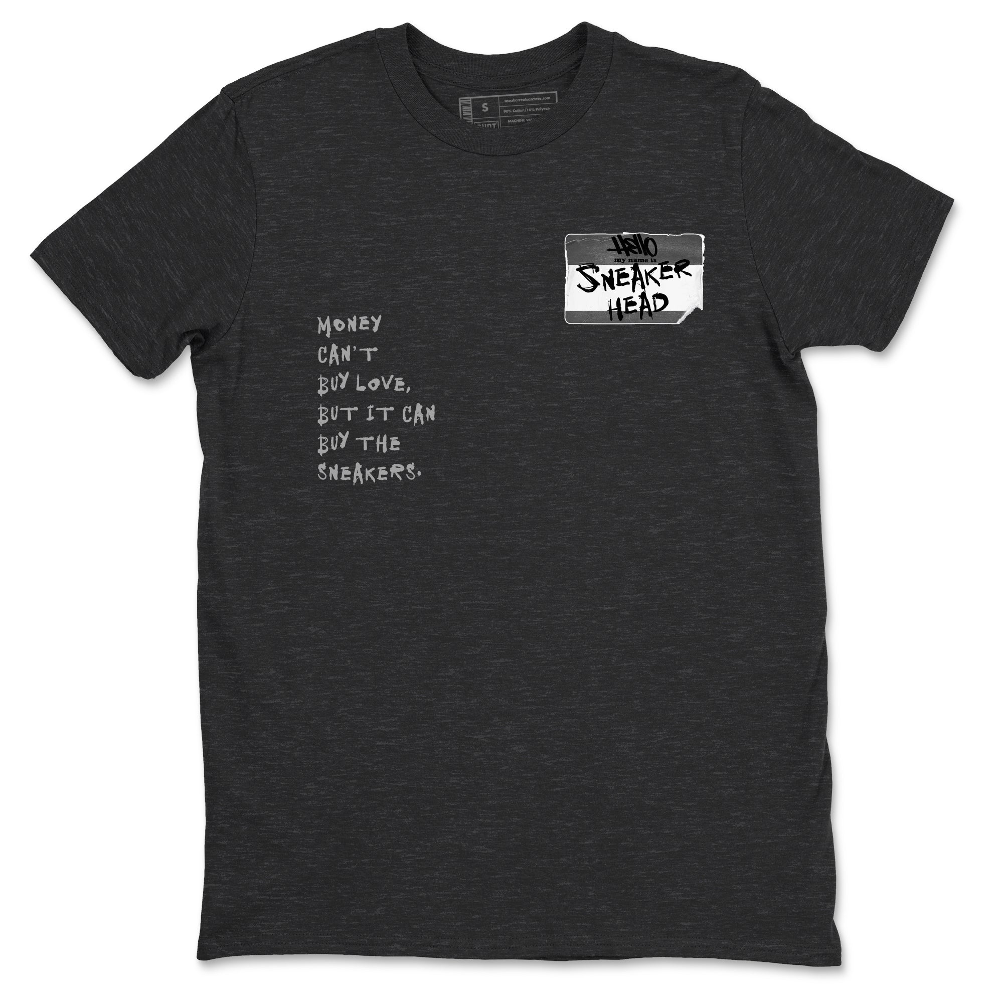 snkmatch Badge snkmatch Tees - Air Jordan 12 Black Wolf Grey