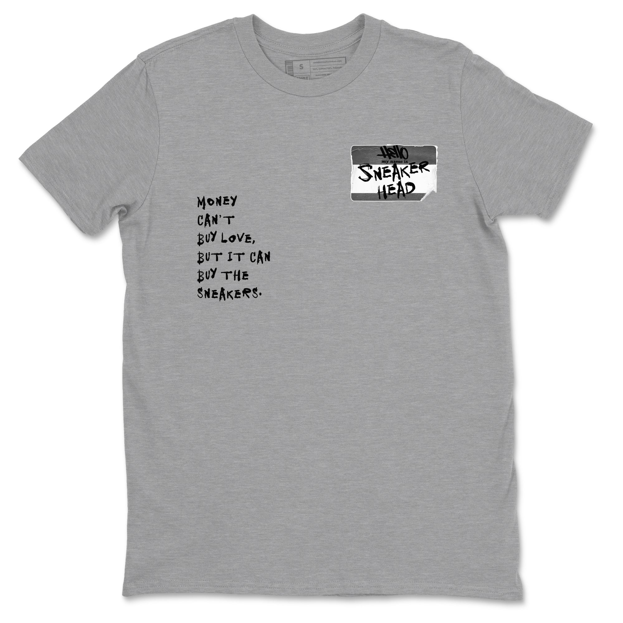 snkmatch Badge snkmatch Tees - Air Jordan 12 Black Wolf Grey
