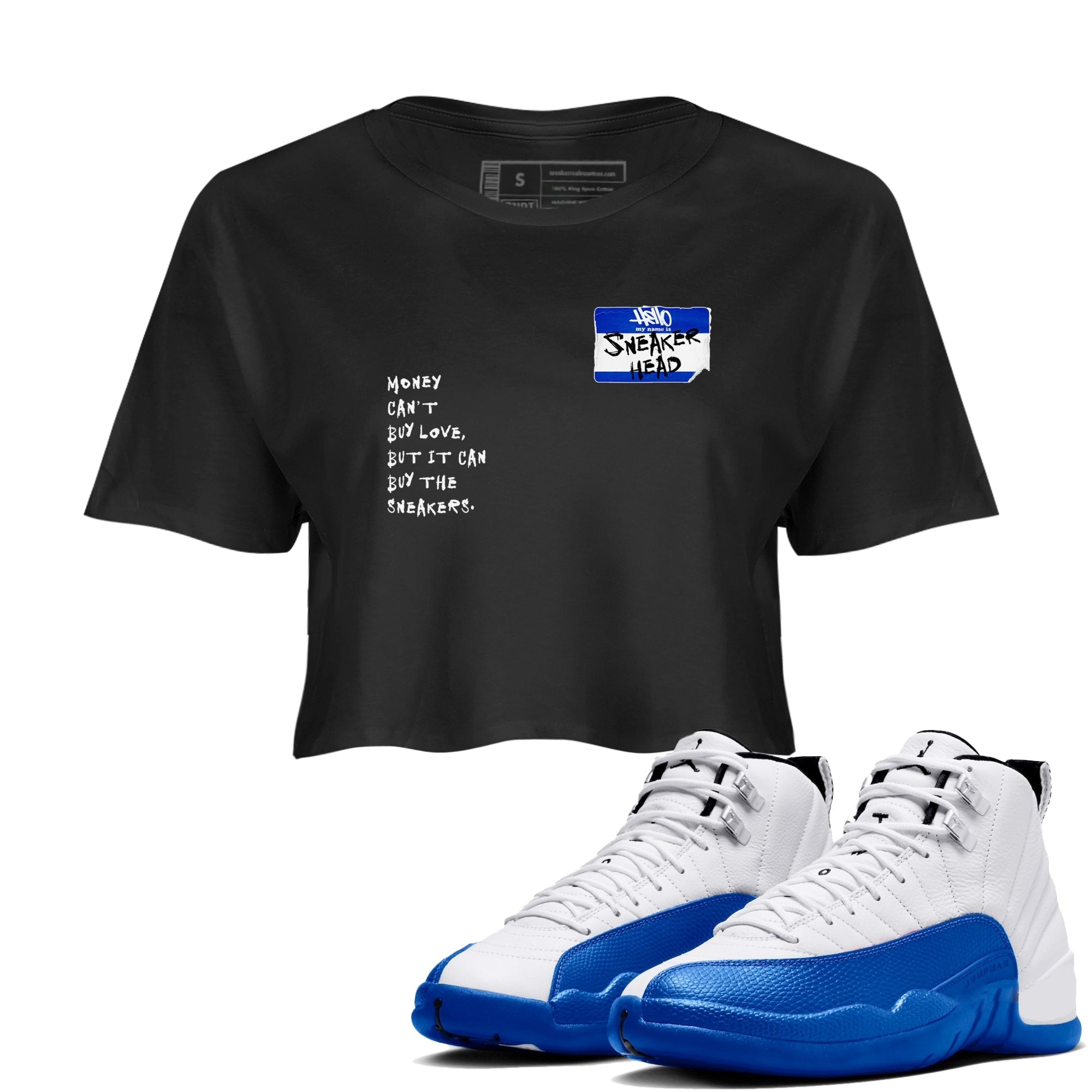 snkmatch Badge snkmatch Women's Top - Air Jordan 12 Blueberry