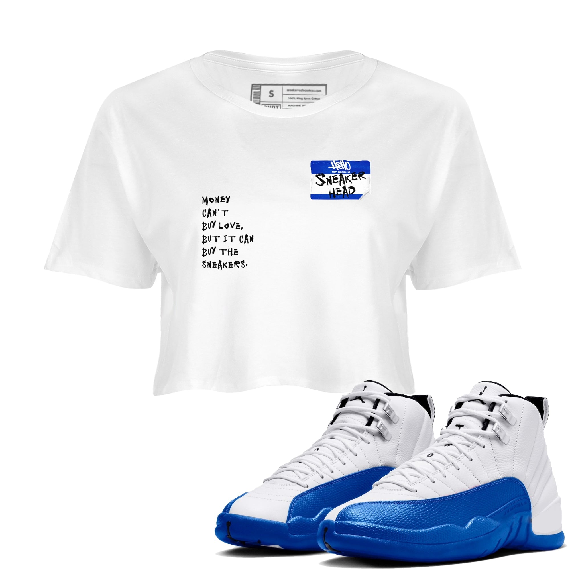 snkmatch Badge snkmatch Women's Top - Air Jordan 12 Blueberry