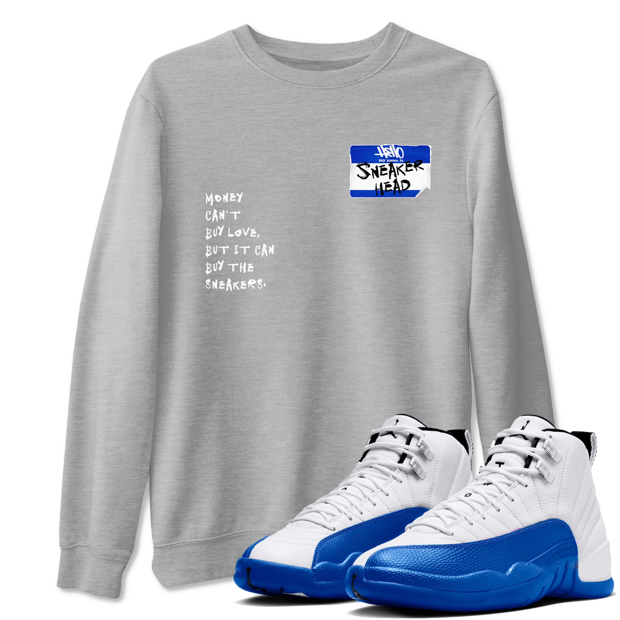 snkmatch Badge snkmatch Tees - Air Jordan 12 Blueberry