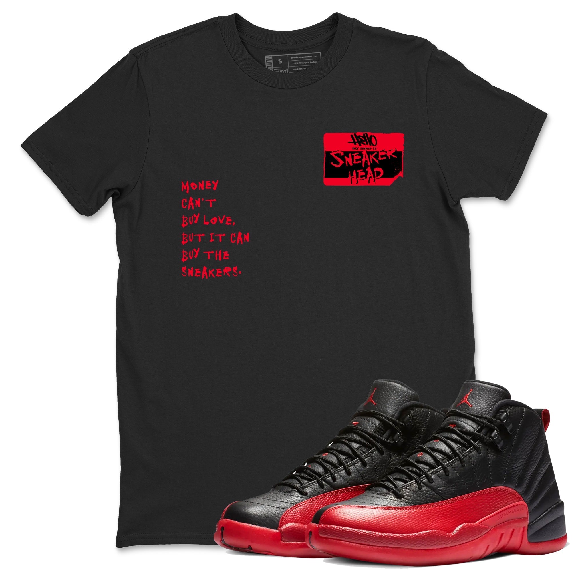 snkmatch Badge snkmatch Tees - Air Jordan 12 Flu Game