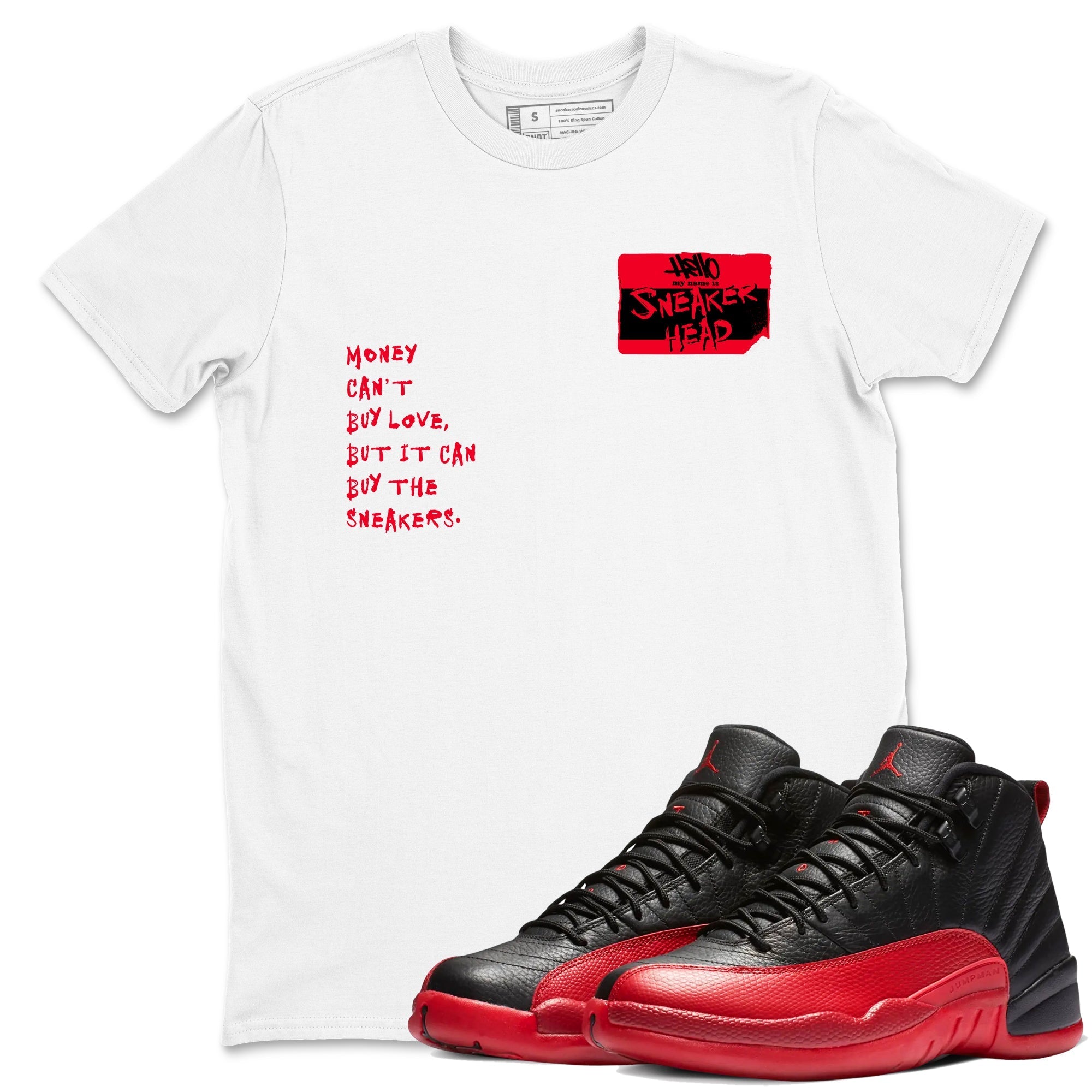 snkmatch Badge snkmatch Tees - Air Jordan 12 Flu Game
