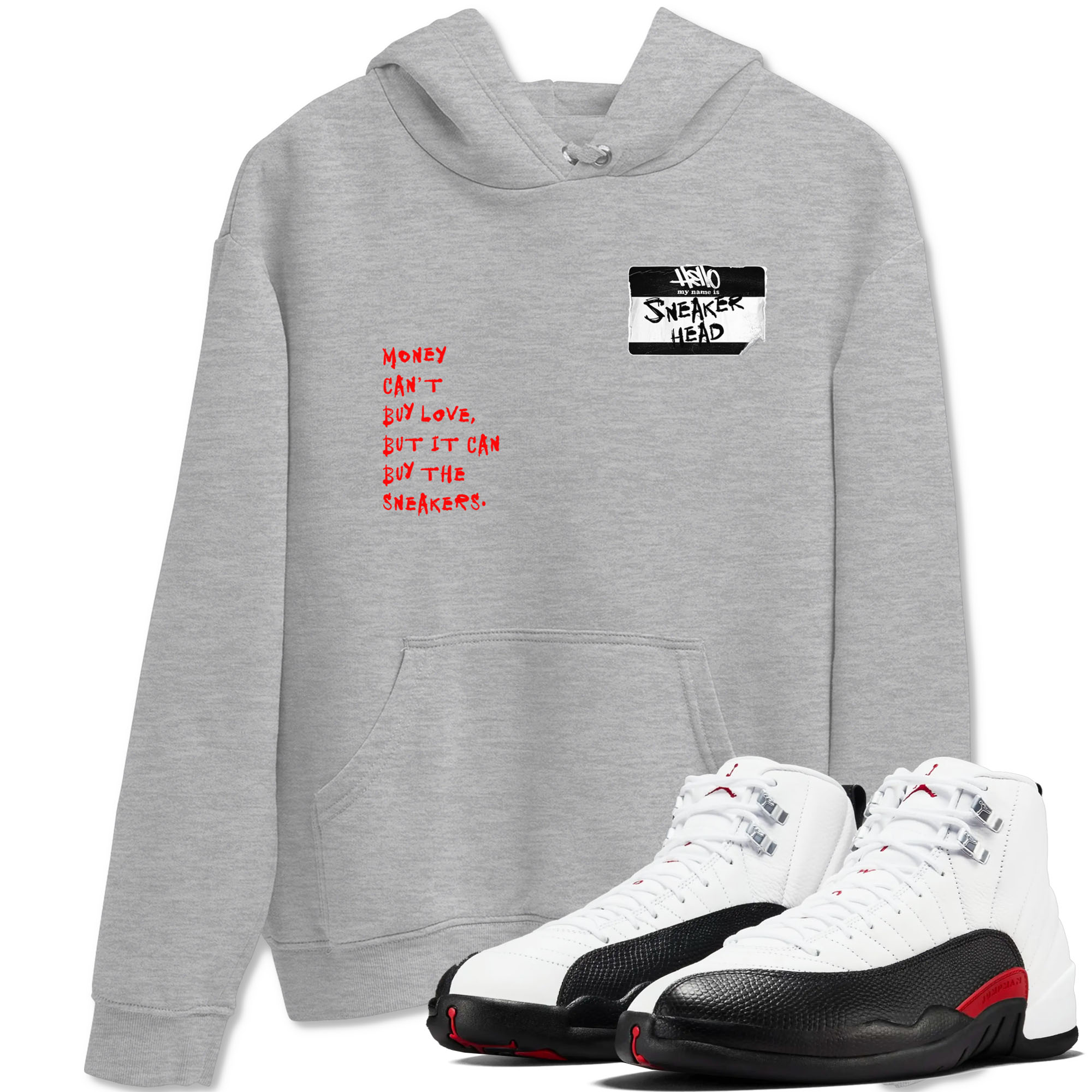 snkmatch Badge snkmatch Tees - Air Jordan 12 Taxi Flip