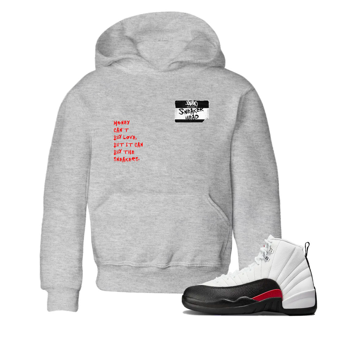 snkmatch Badge snkmatch Tees Kids - Air Jordan 12 Taxi Flip
