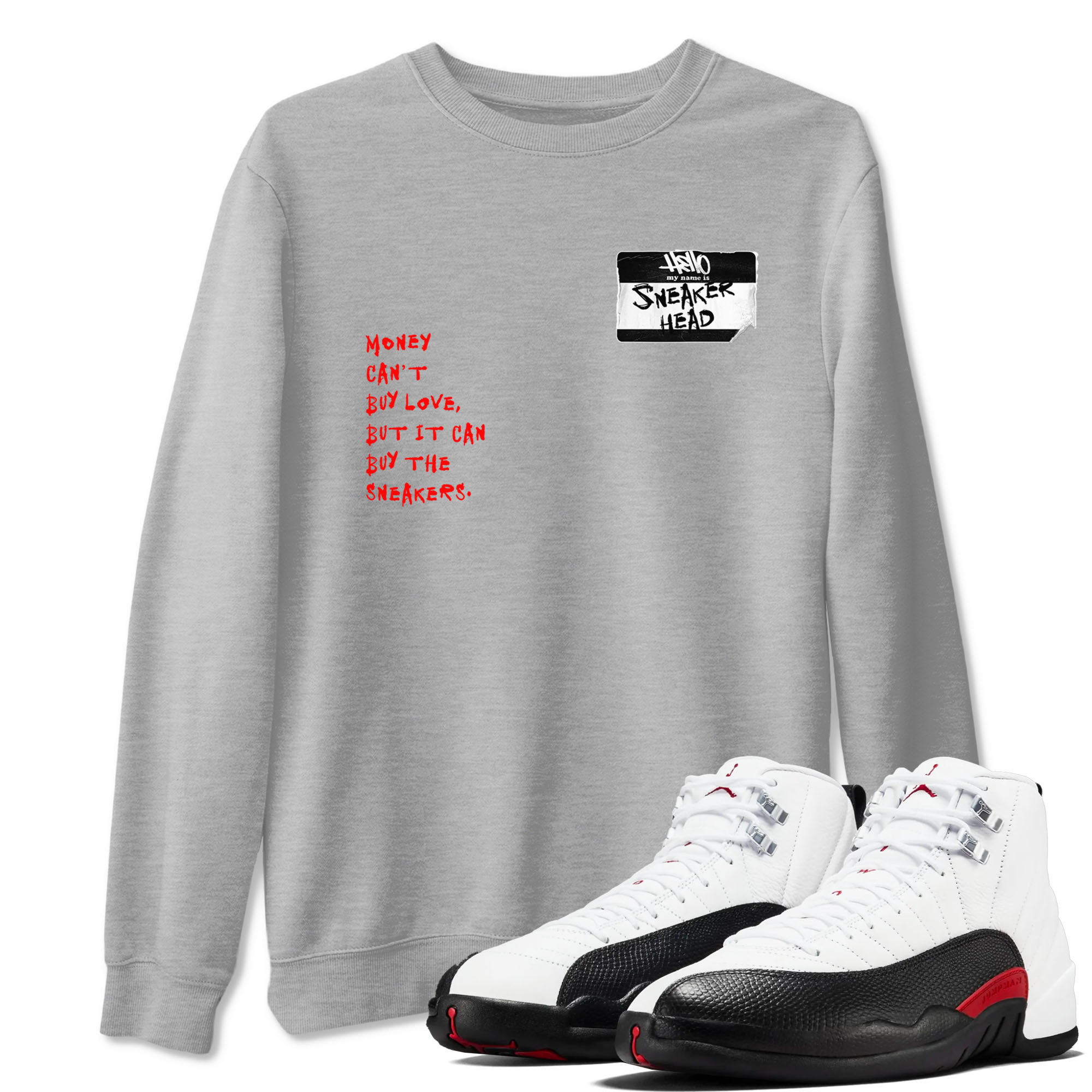 snkmatch Badge snkmatch Tees - Air Jordan 12 Taxi Flip