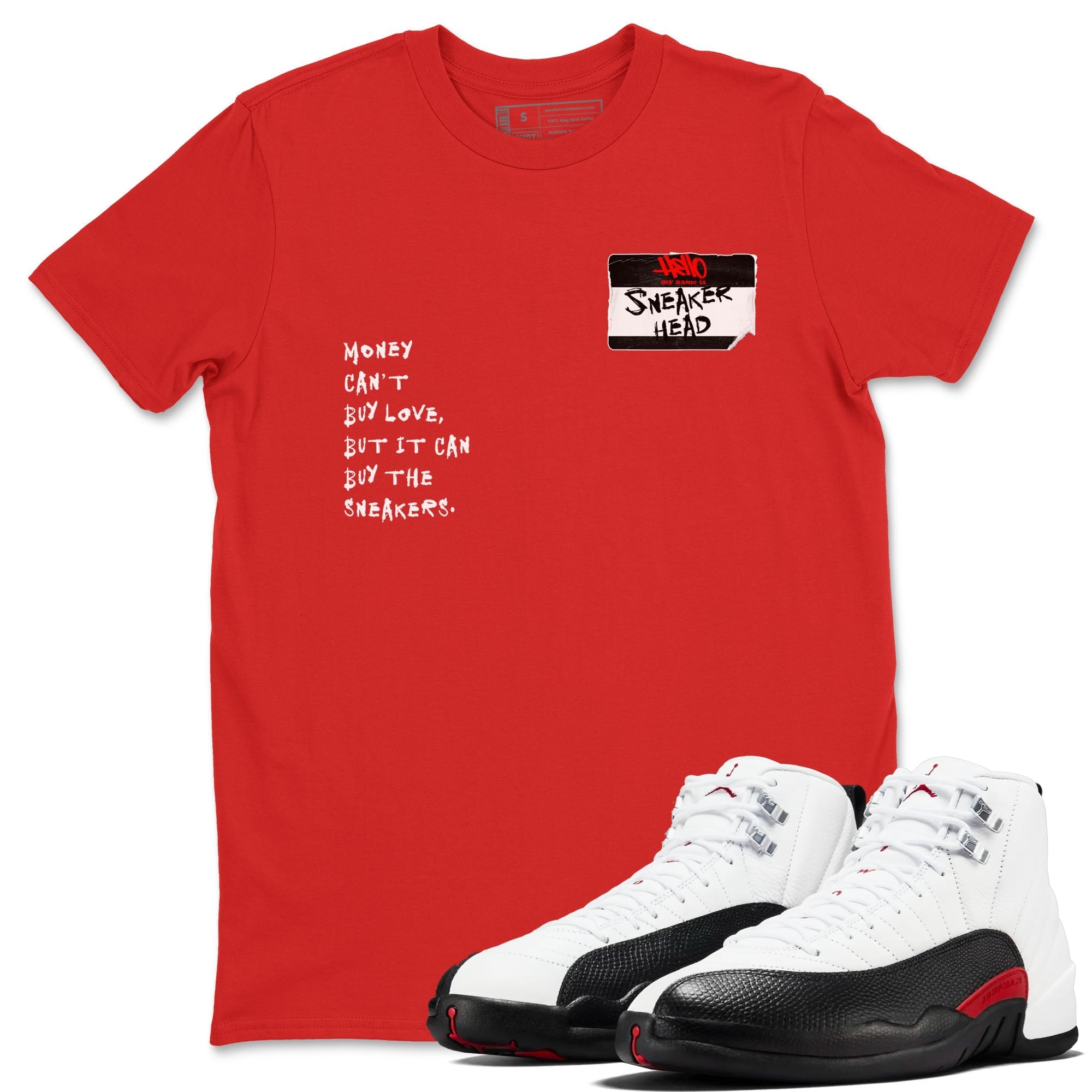 snkmatch Badge snkmatch Tees - Air Jordan 12 Taxi Flip